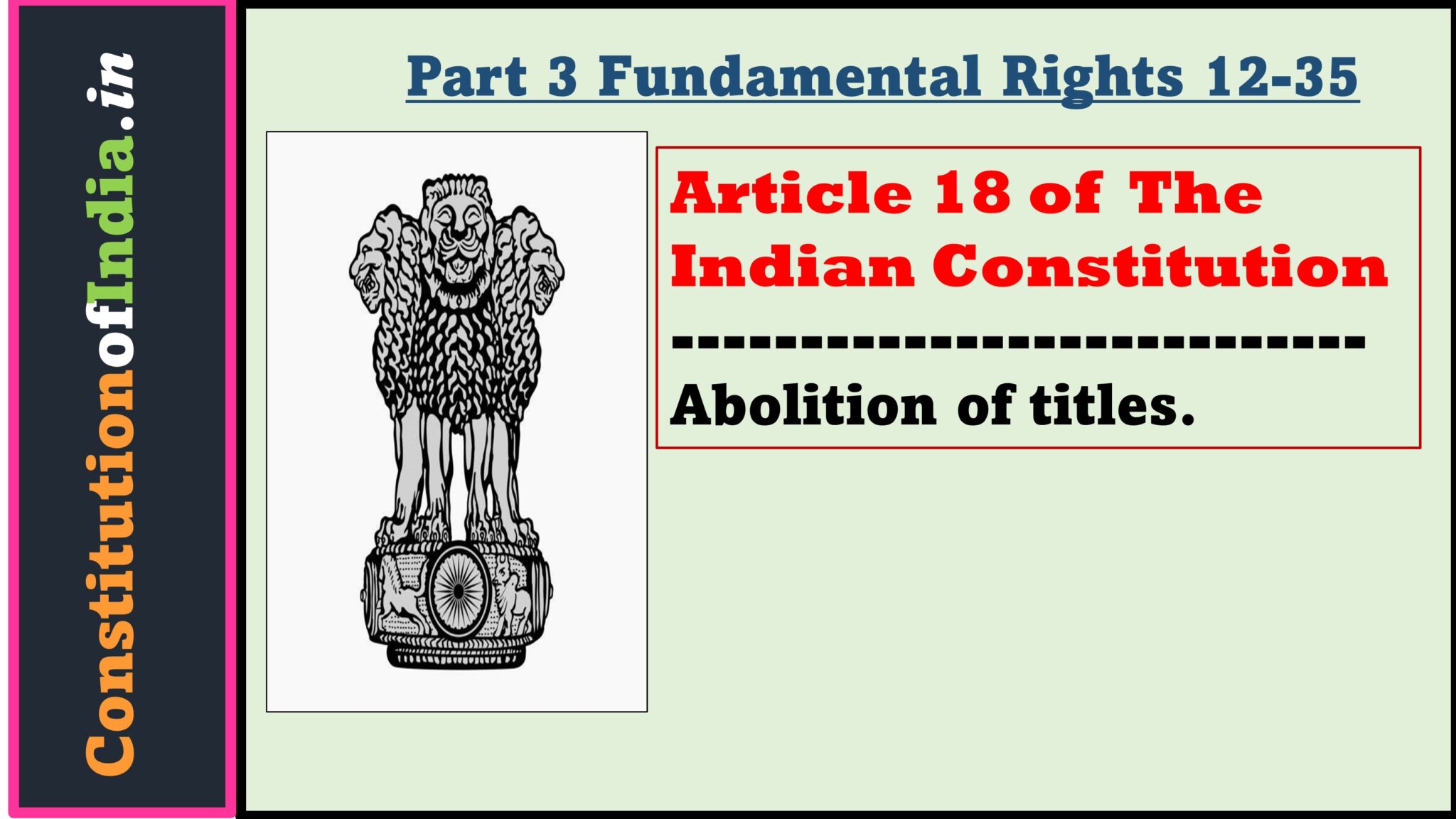 article-18-of-indian-constitution-abolition-of-titles