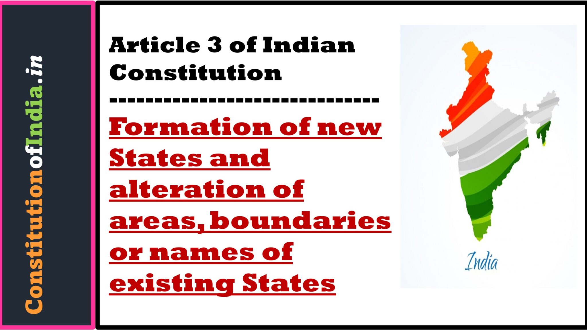 Article 3-Constitution Of India - ConstitutionofIndia.in