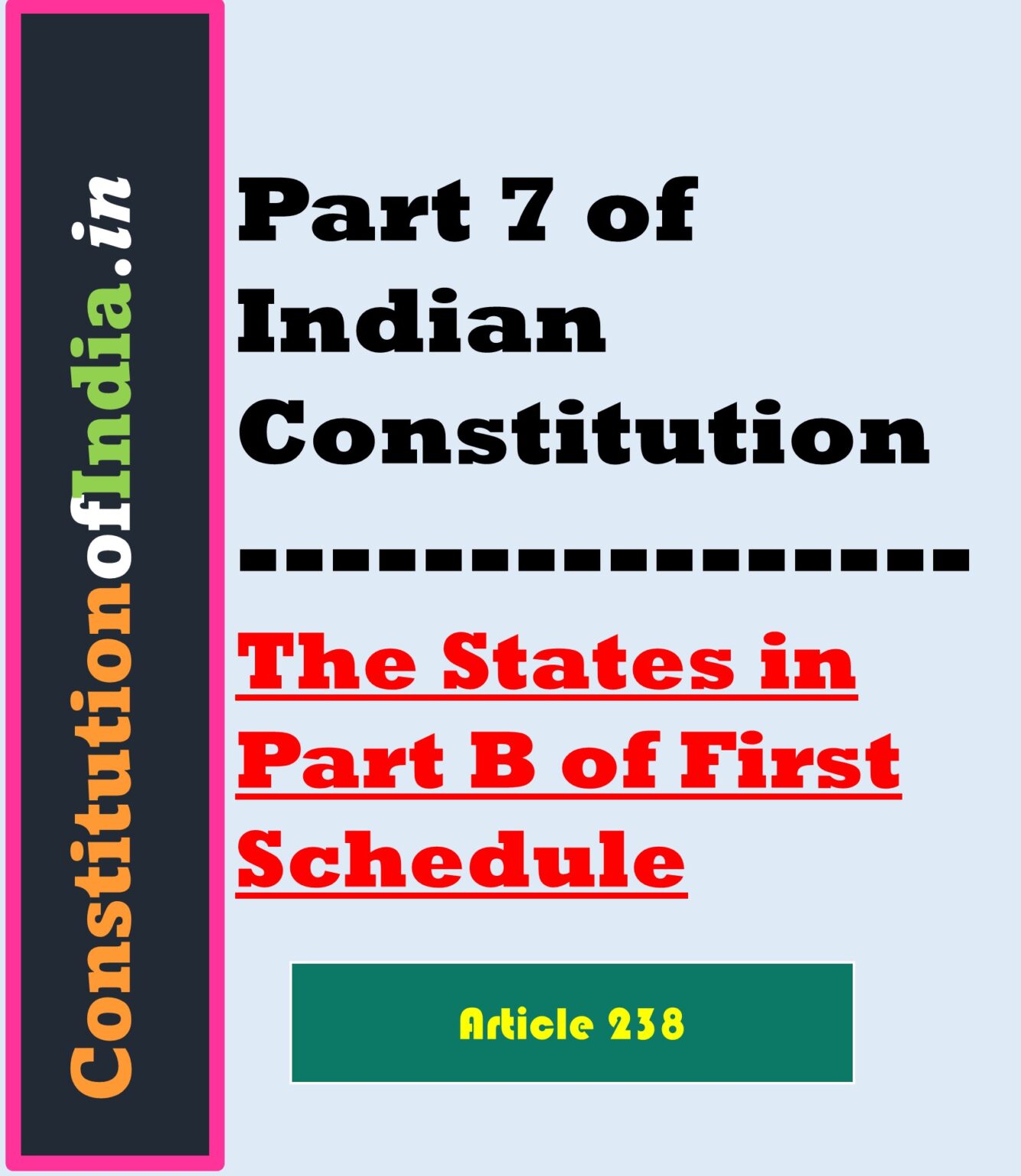 Constitution Of India - ConstitutionofIndia.in