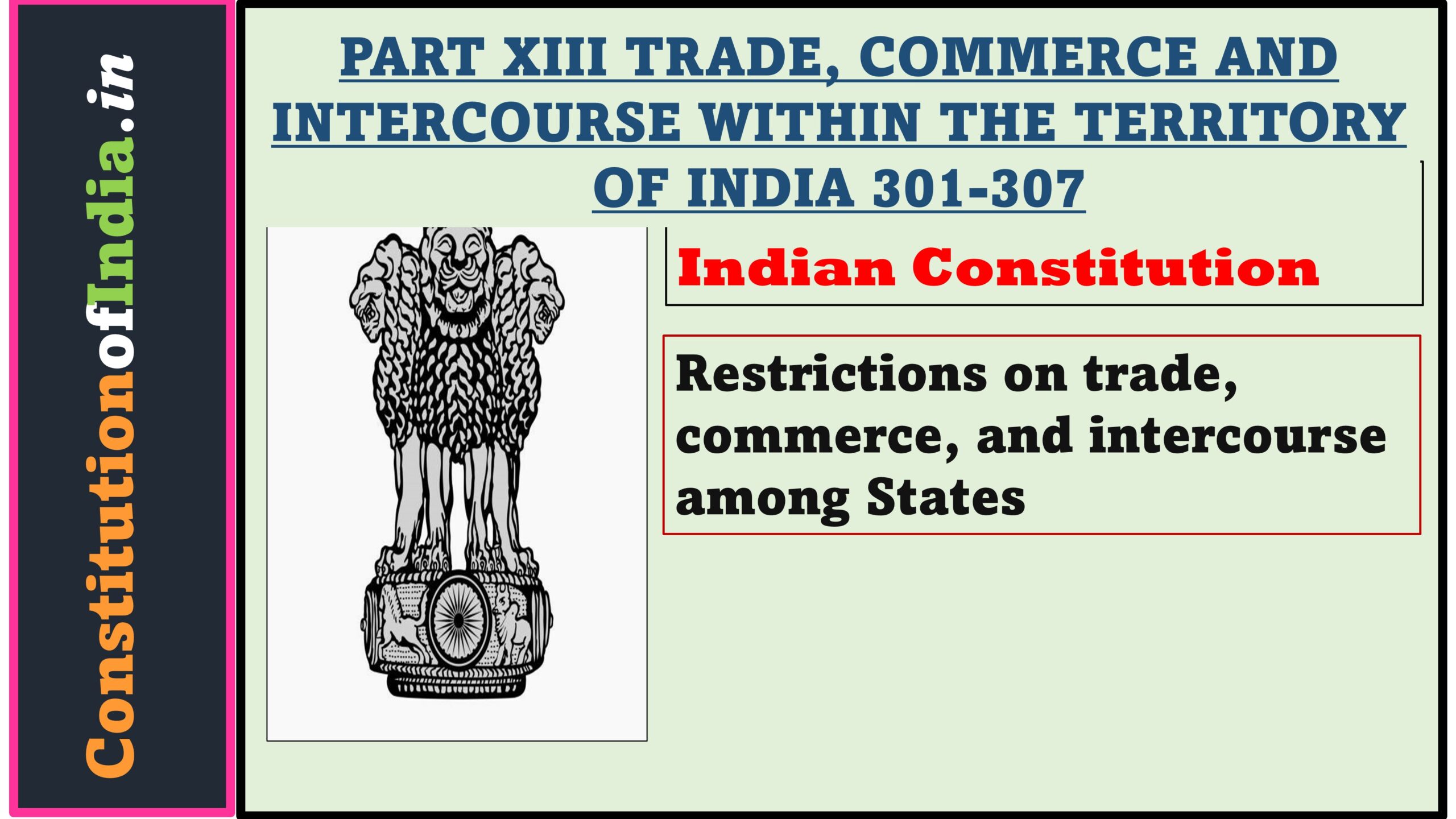 Article 304 of The Indian Constitution
