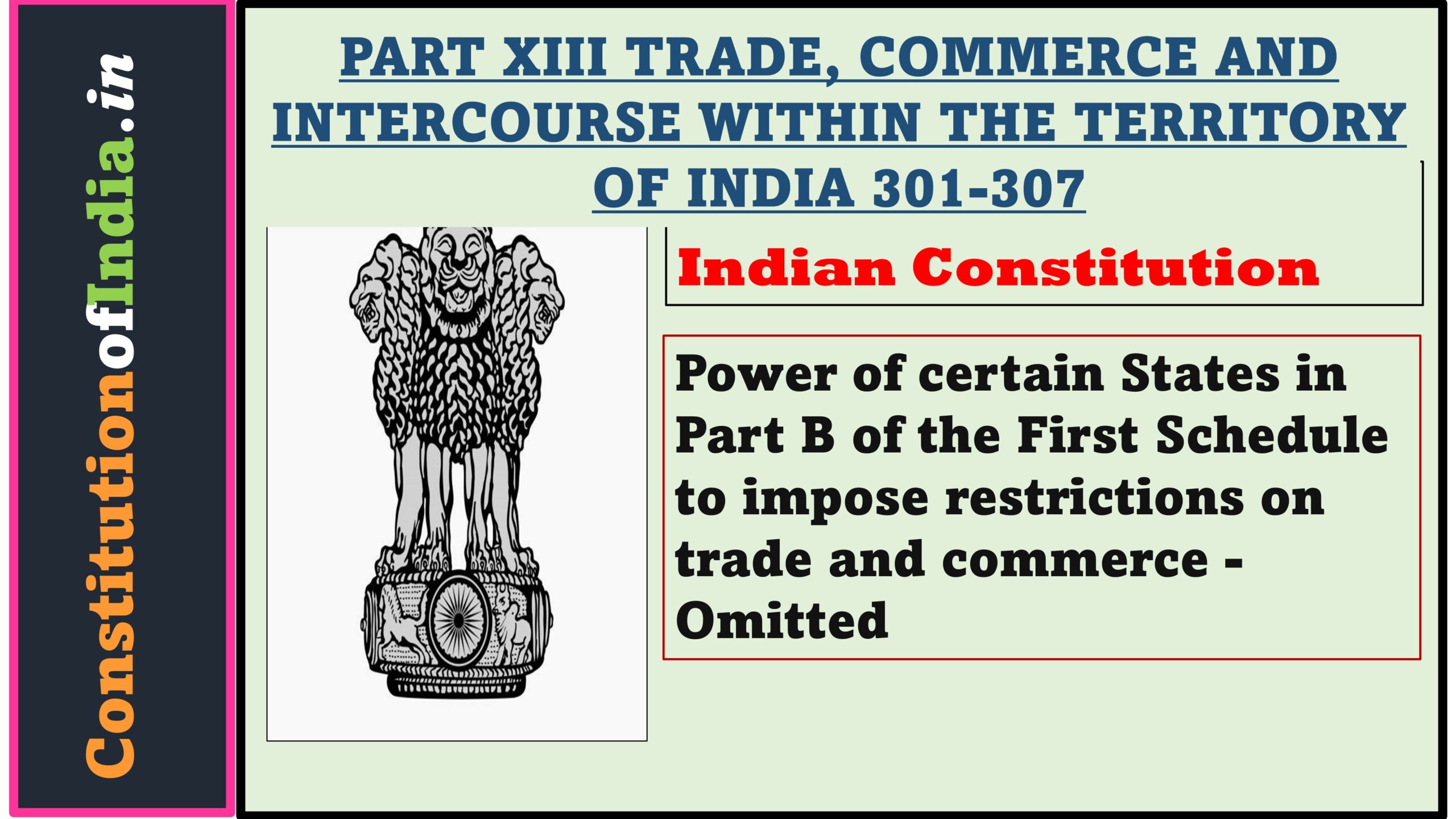 Article 306 of The Indian Constitution