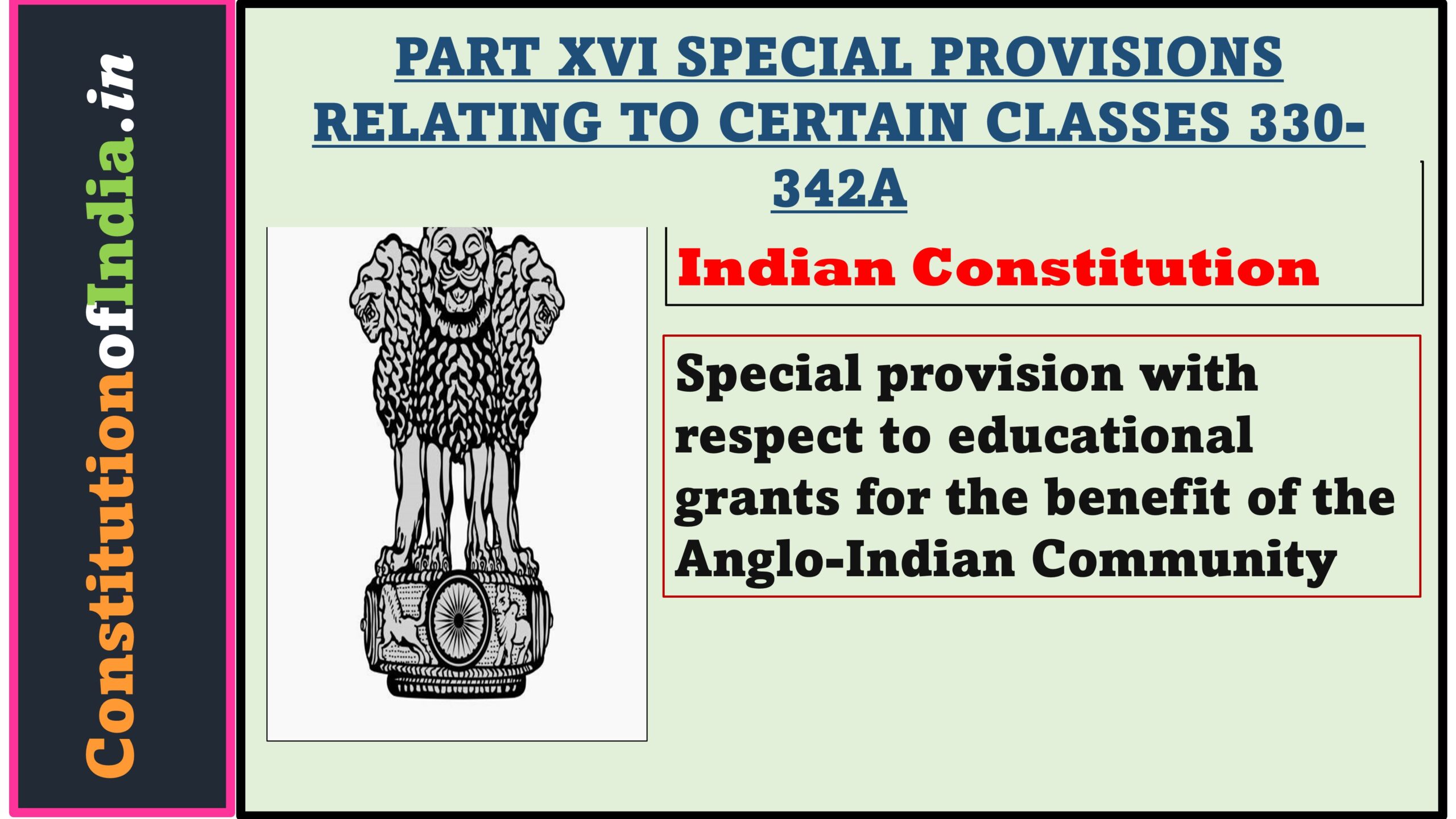 Article 337 of The Indian Constitution
