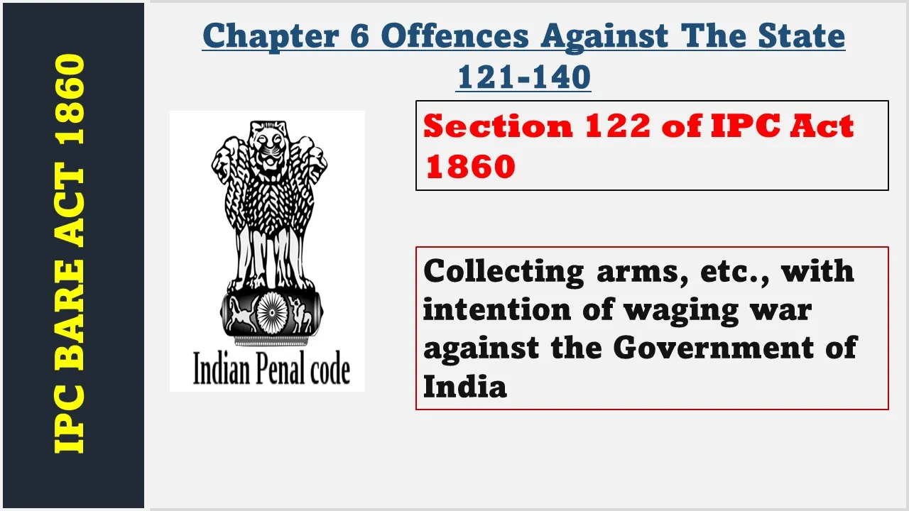Section 122 of IPC  1860