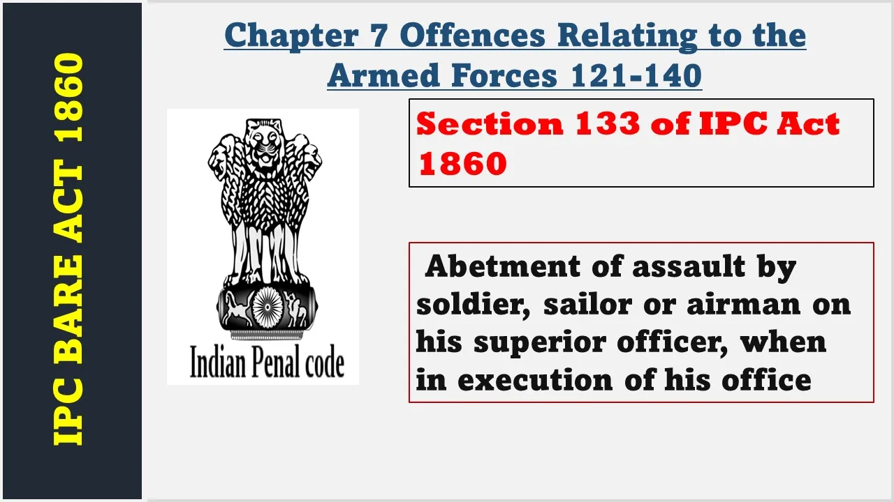 Section 133 of IPC  1860