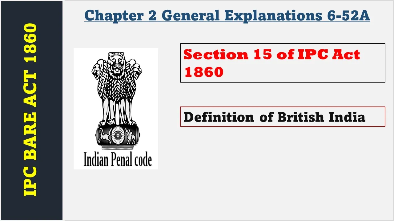 Section 15 of IPC  1860