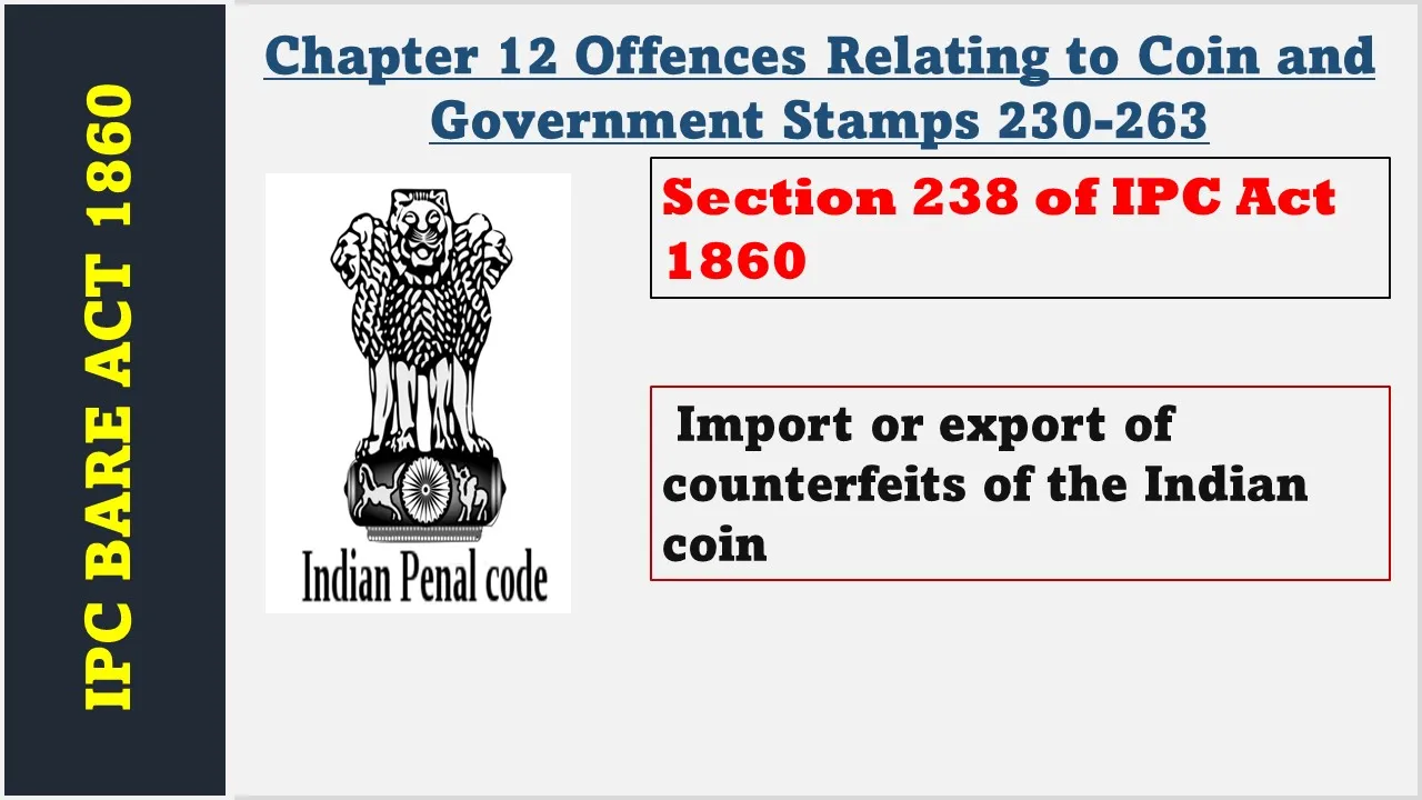 Section 238 of IPC  1860