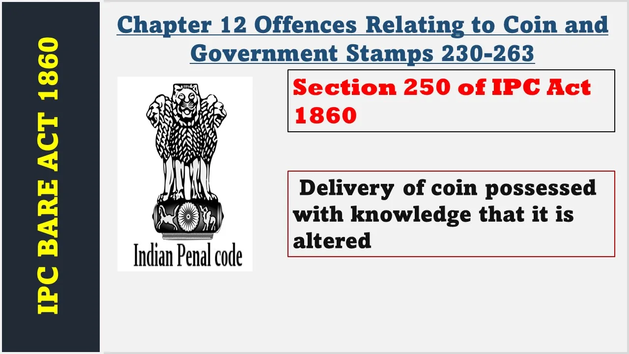 Section 250 of IPC  1860
