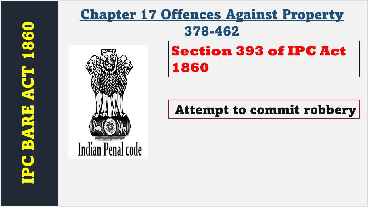 Section 393 of IPC  1860