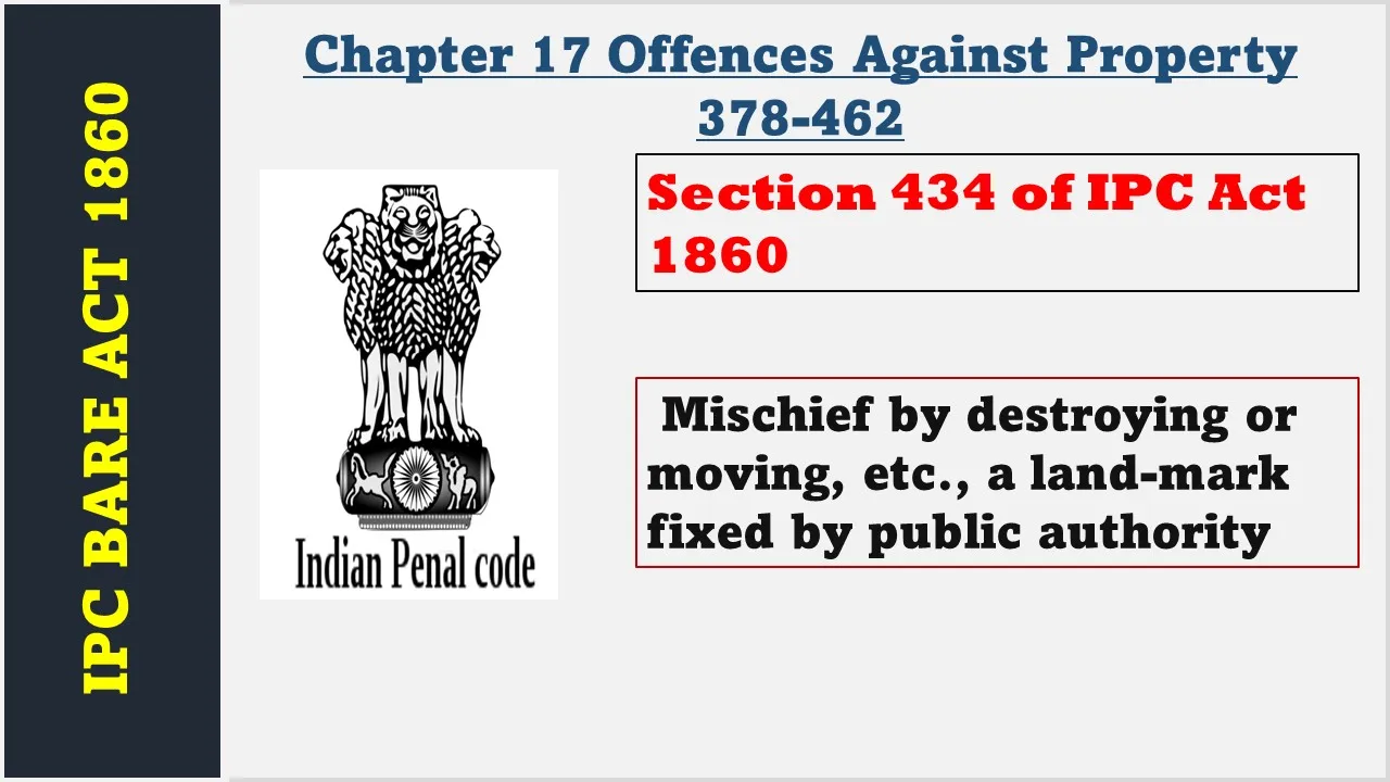 Section 434 of IPC  1860