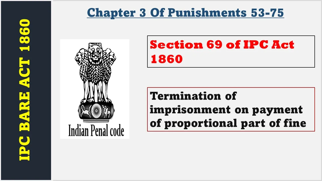 Section 69 of IPC  1860