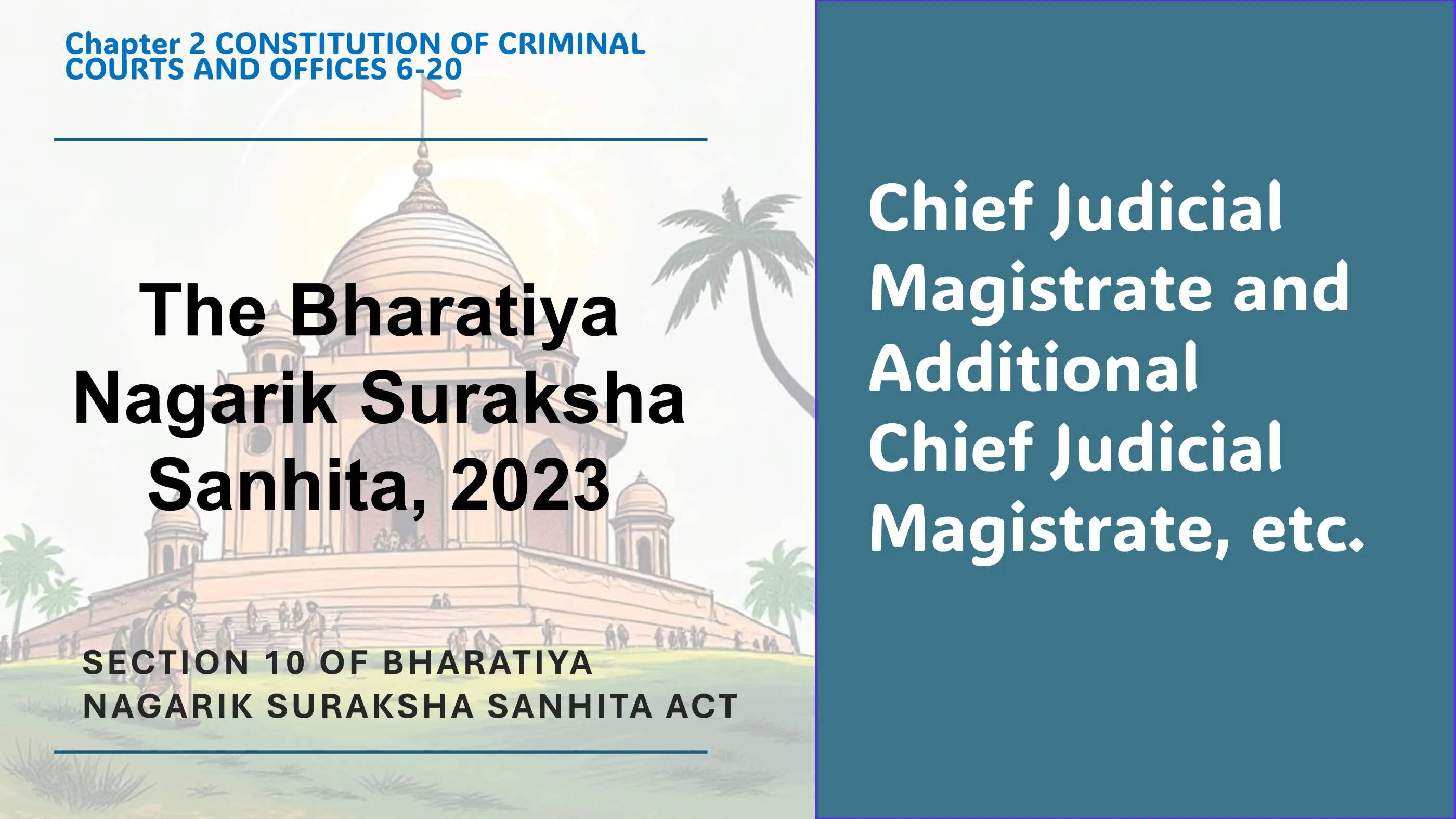 Section 10 of Bharatiya Nagarik Suraksha Sanhita Act