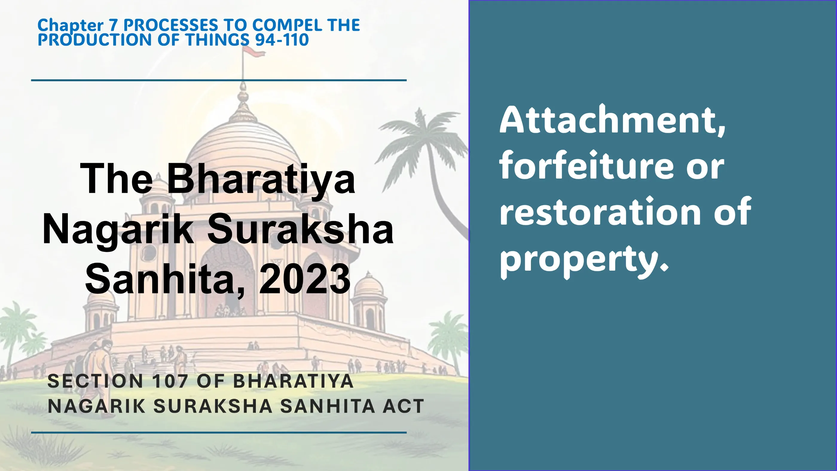 Section 107 of Bharatiya Nagarik Suraksha Sanhita Act