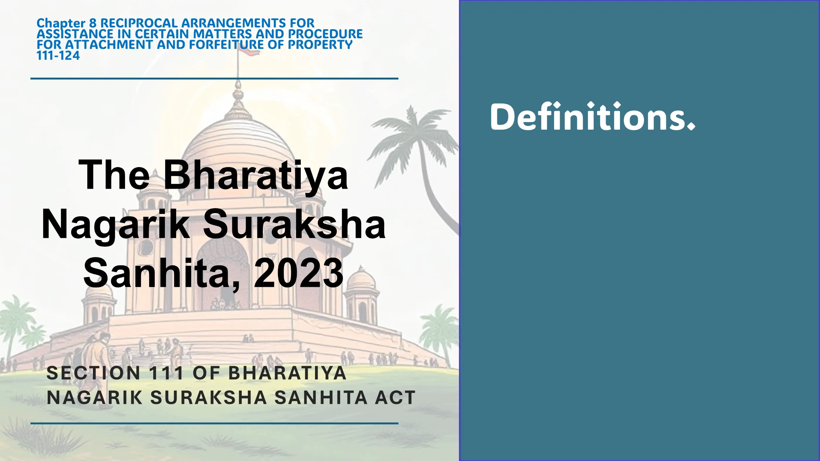 Section 111 of Bharatiya Nagarik Suraksha Sanhita Act