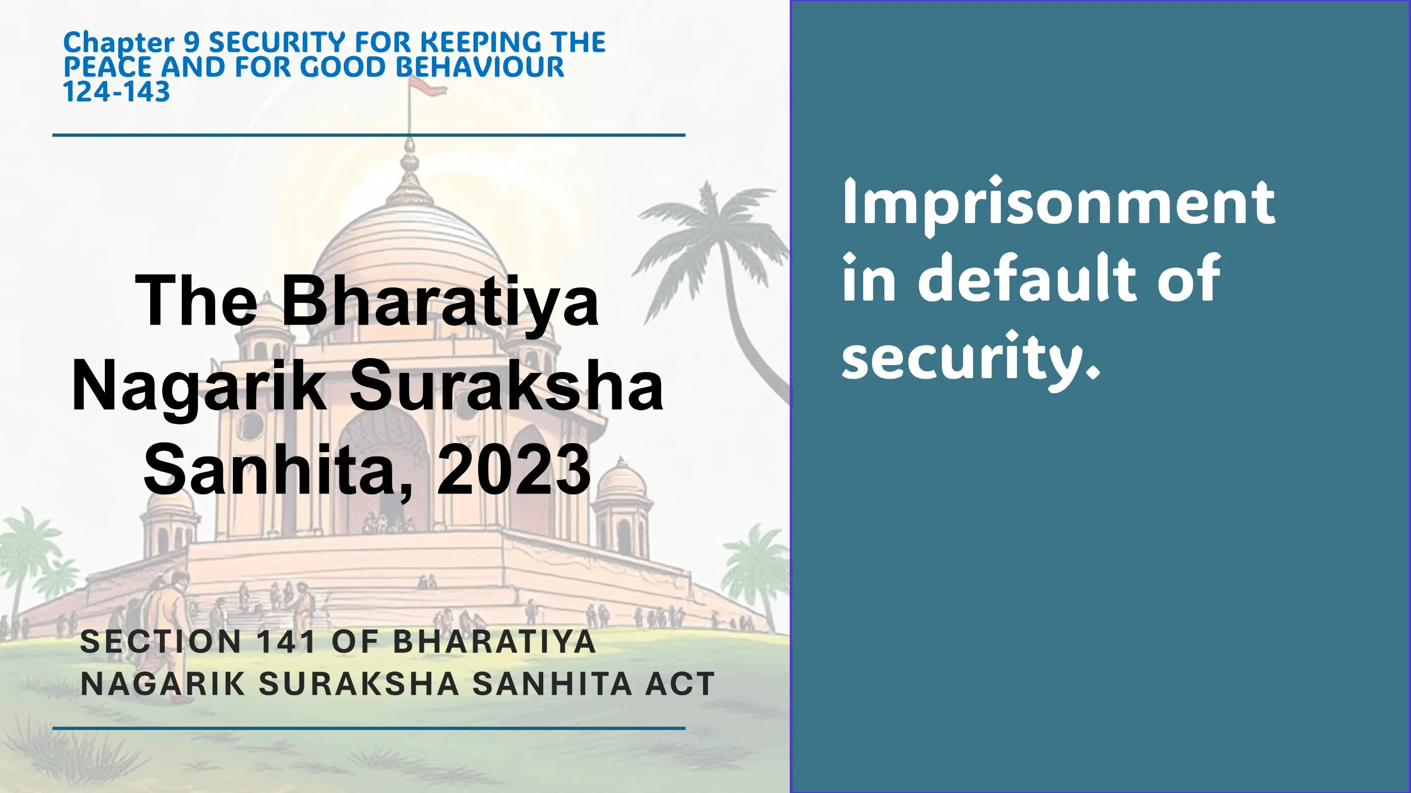 Section 141 of Bharatiya Nagarik Suraksha Sanhita Act