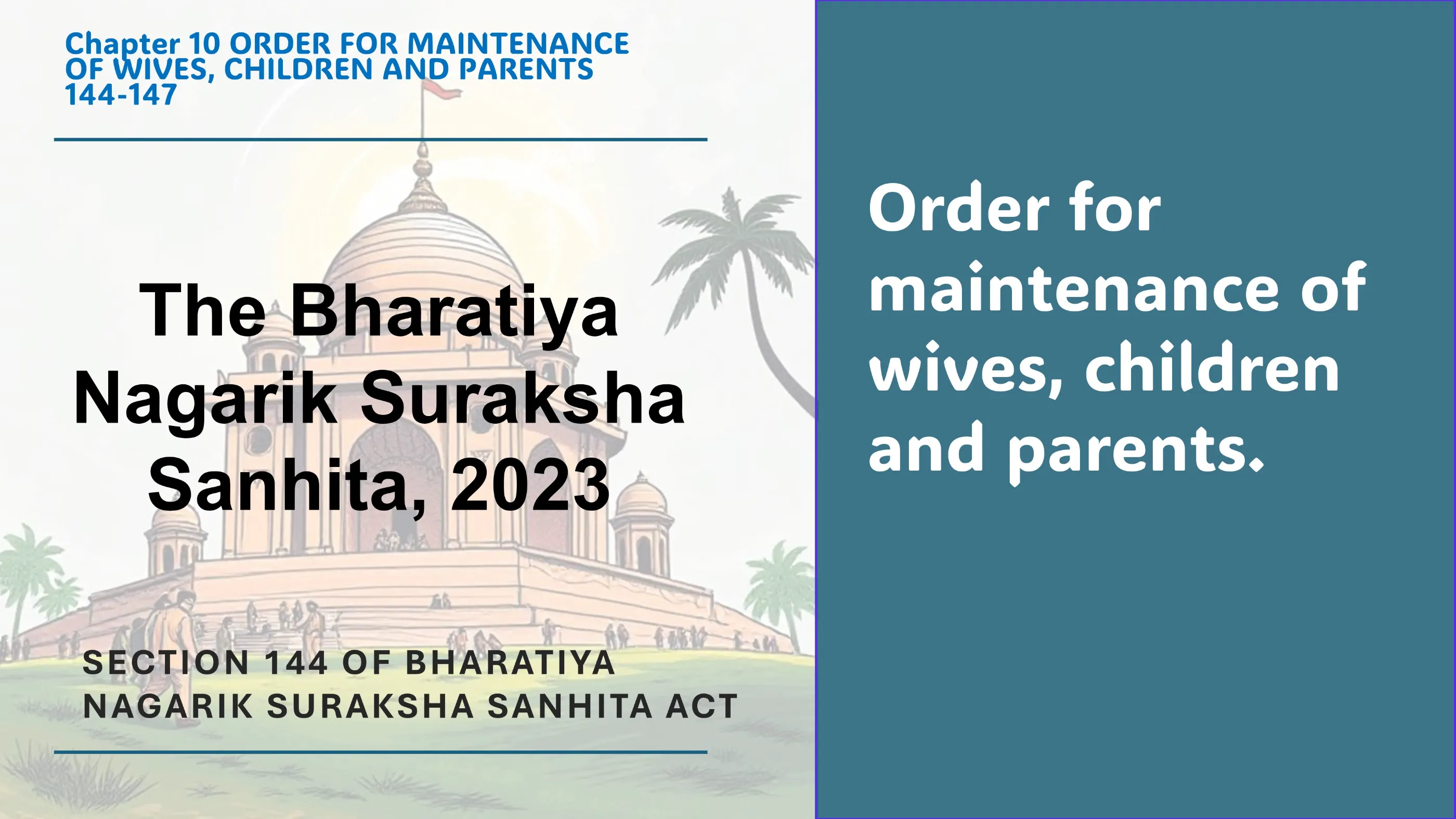 Section 144 of Bharatiya Nagarik Suraksha Sanhita Act