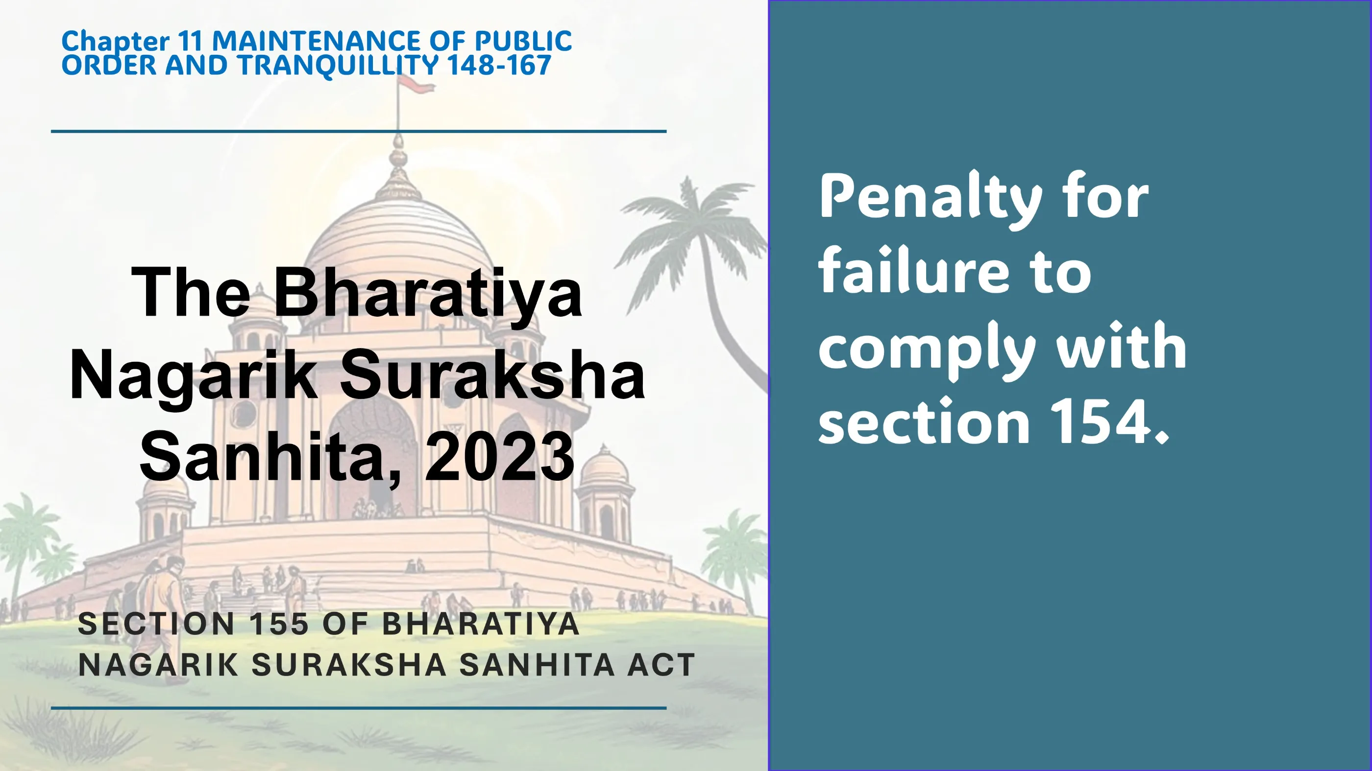 Section 155 of Bharatiya Nagarik Suraksha Sanhita Act