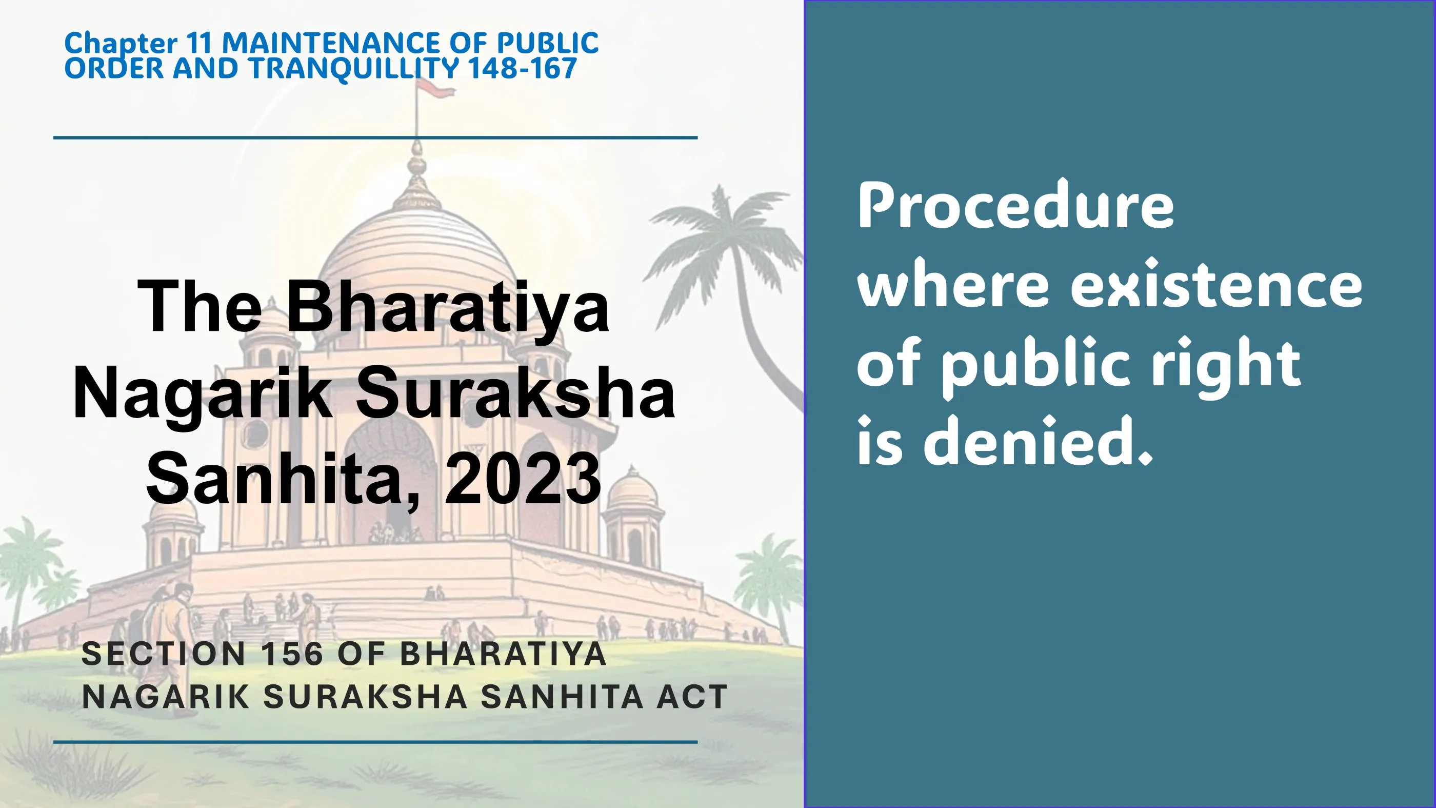 Section 156 of Bharatiya Nagarik Suraksha Sanhita Act