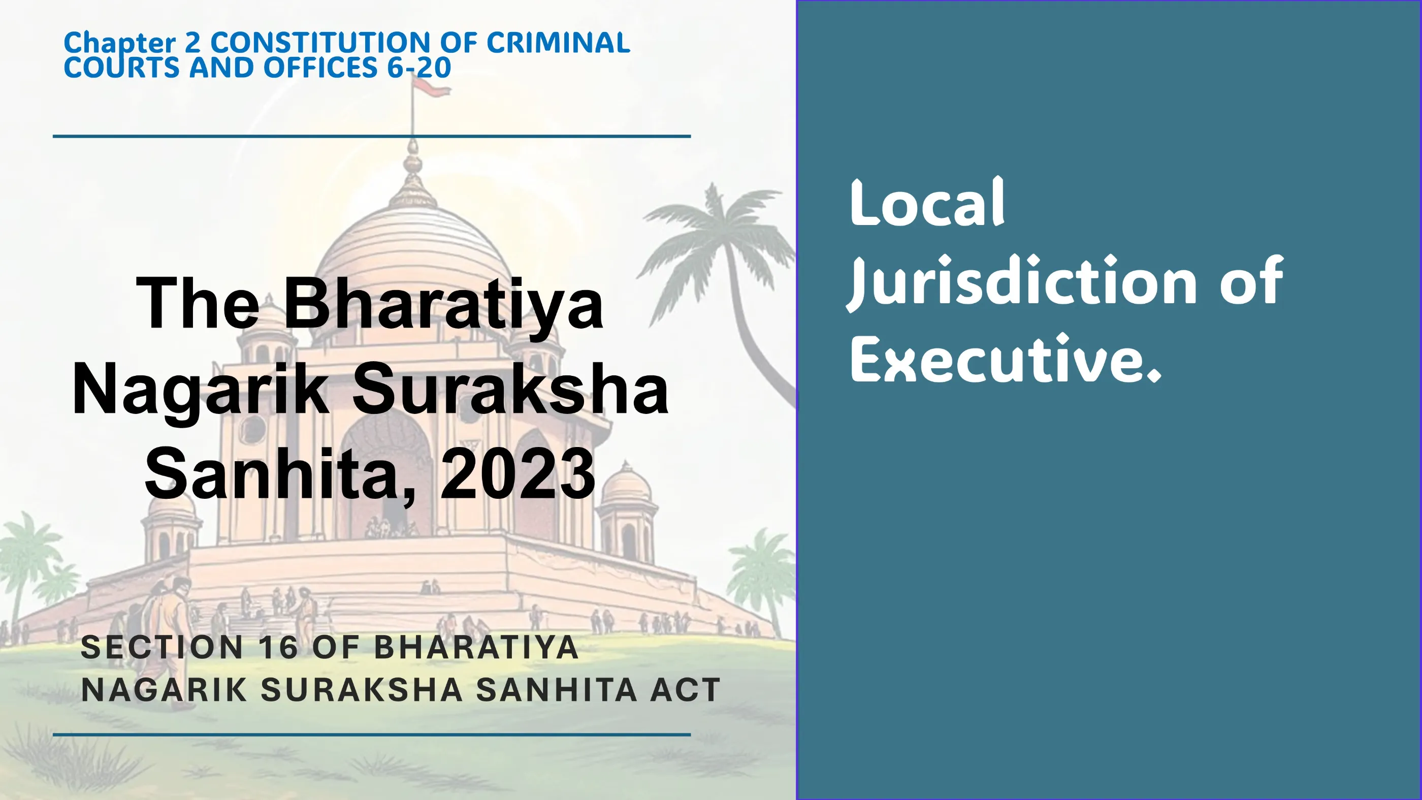 Section 16 of Bharatiya Nagarik Suraksha Sanhita Act