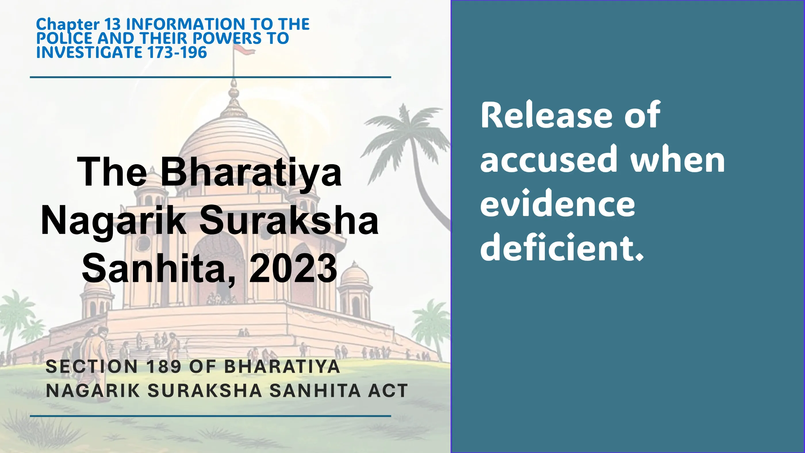 Section 189 of Bharatiya Nagarik Suraksha Sanhita Act