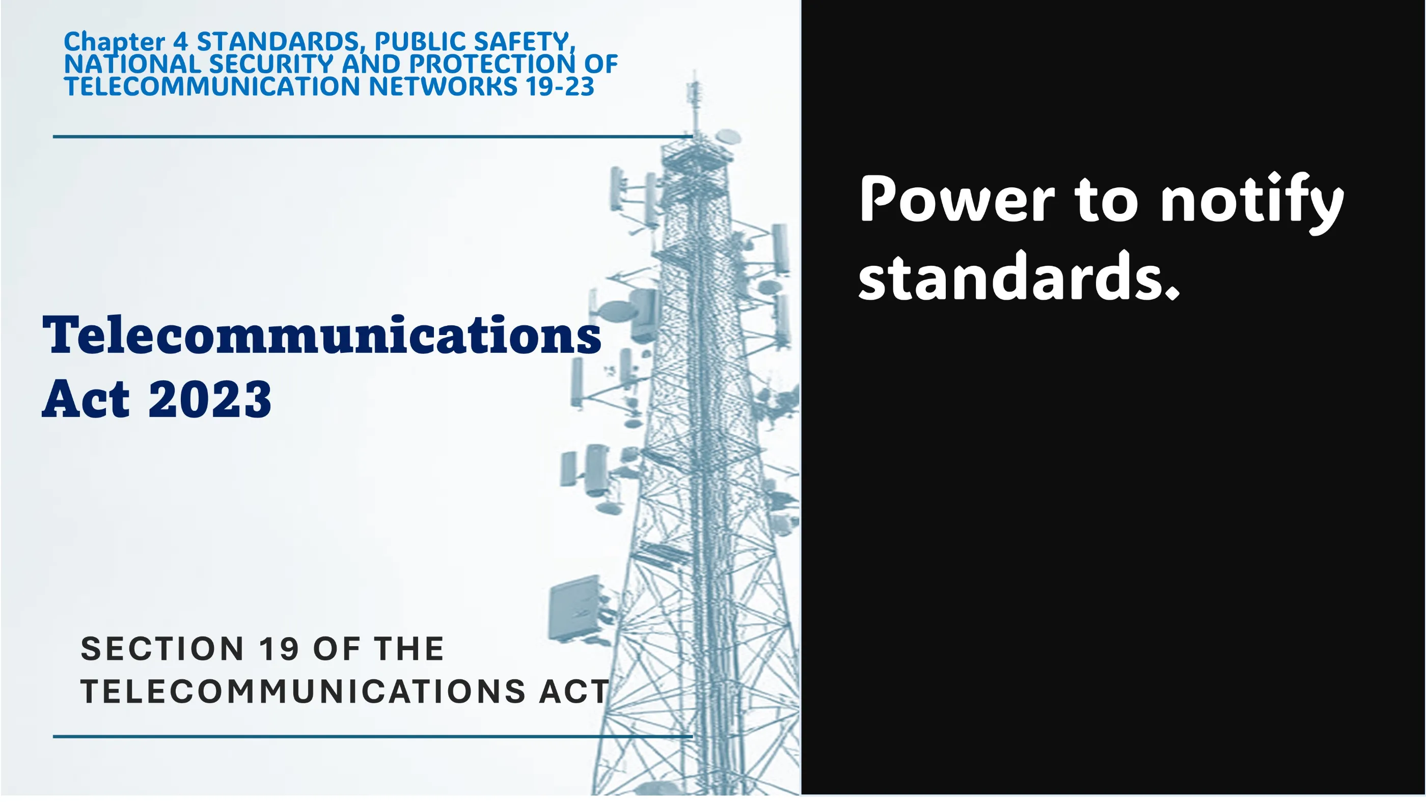 Section 19 of The Telecommunications Act