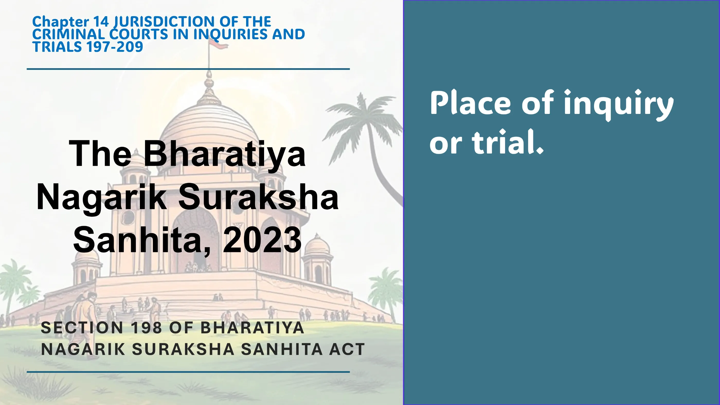 Section 198 of Bharatiya Nagarik Suraksha Sanhita Act