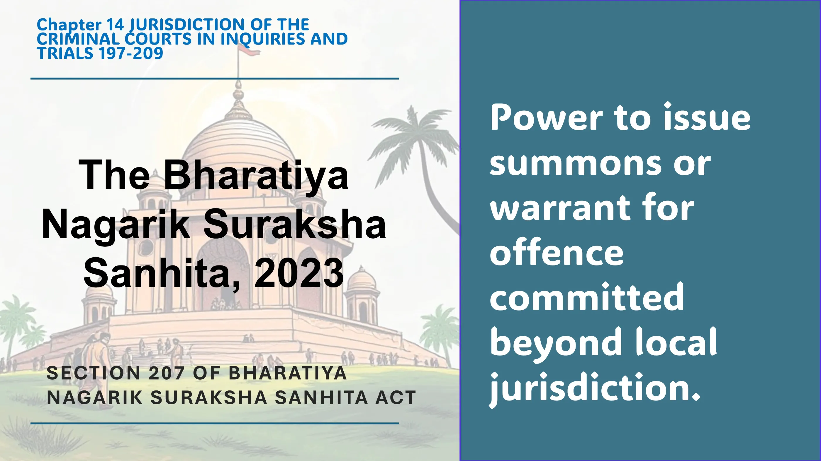 Section 207 of Bharatiya Nagarik Suraksha Sanhita Act