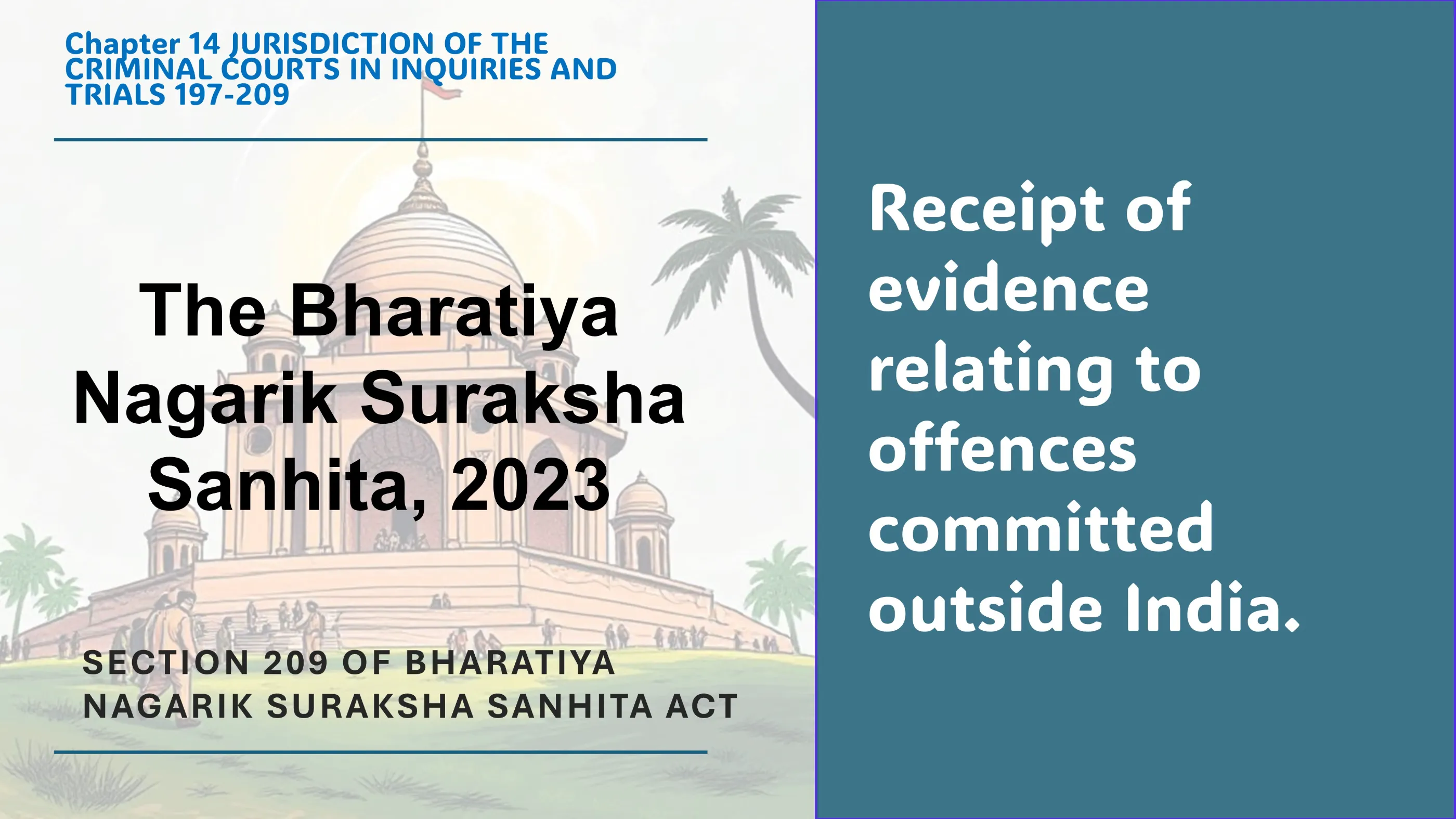 Section 209 of Bharatiya Nagarik Suraksha Sanhita Act