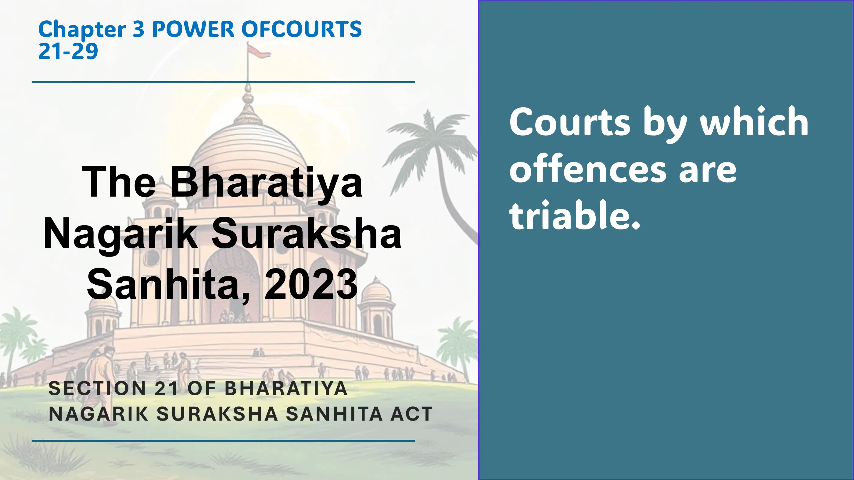 Section 21 of Bharatiya Nagarik Suraksha Sanhita Act