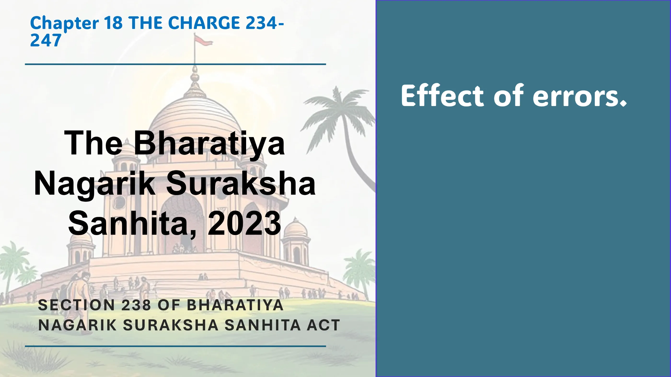 Section 238 of Bharatiya Nagarik Suraksha Sanhita Act