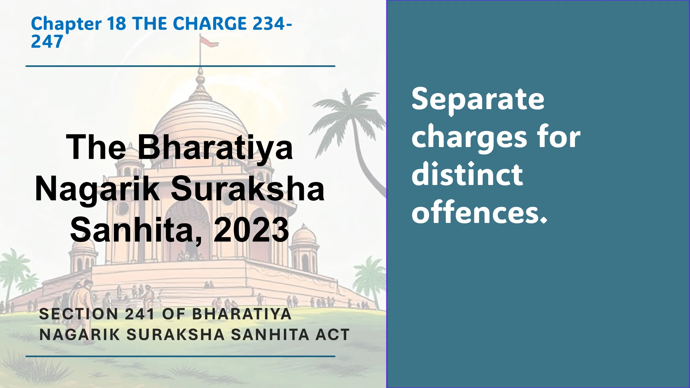 Section 241 of Bharatiya Nagarik Suraksha Sanhita Act