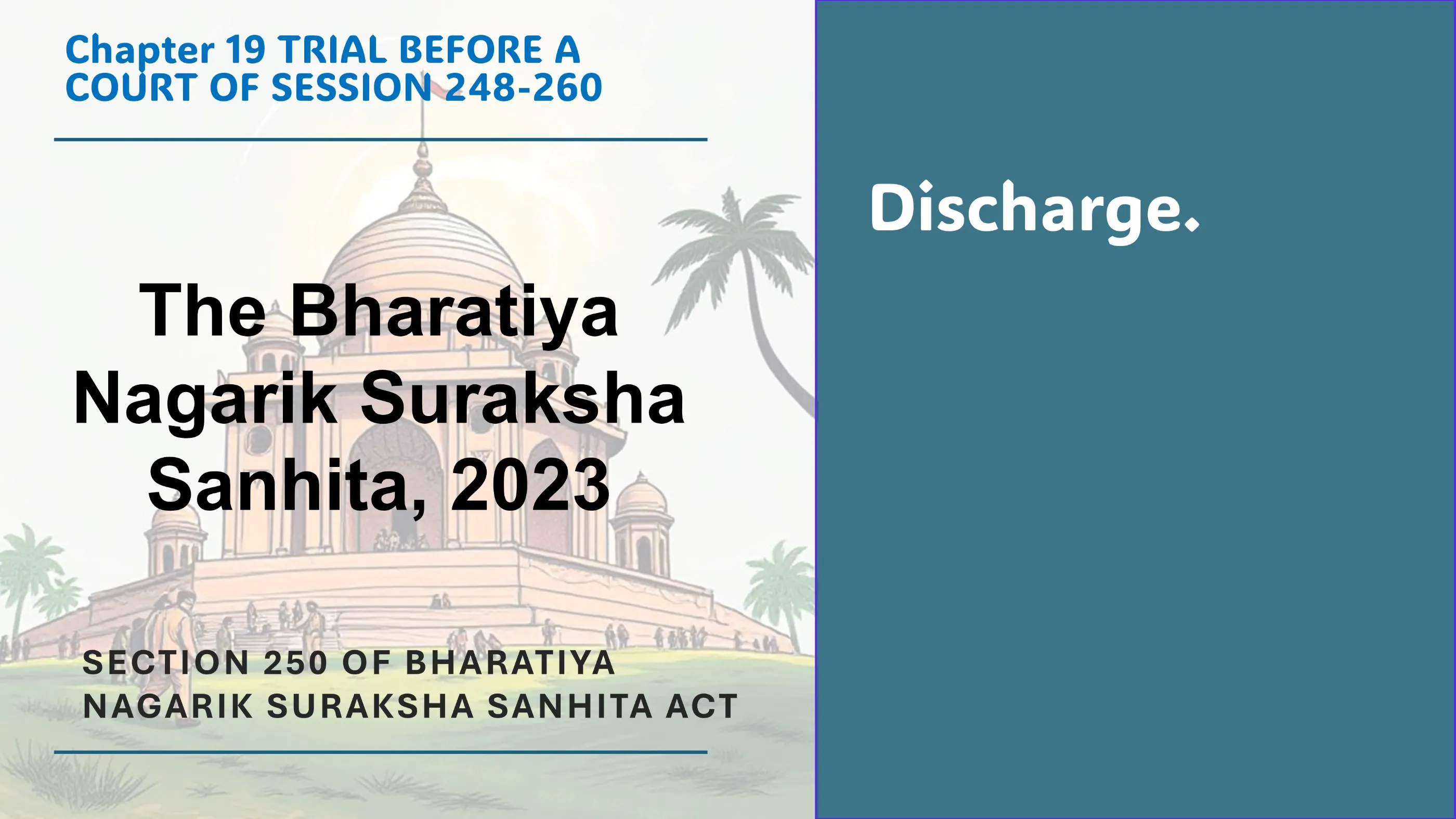 Section 250 of Bharatiya Nagarik Suraksha Sanhita Act