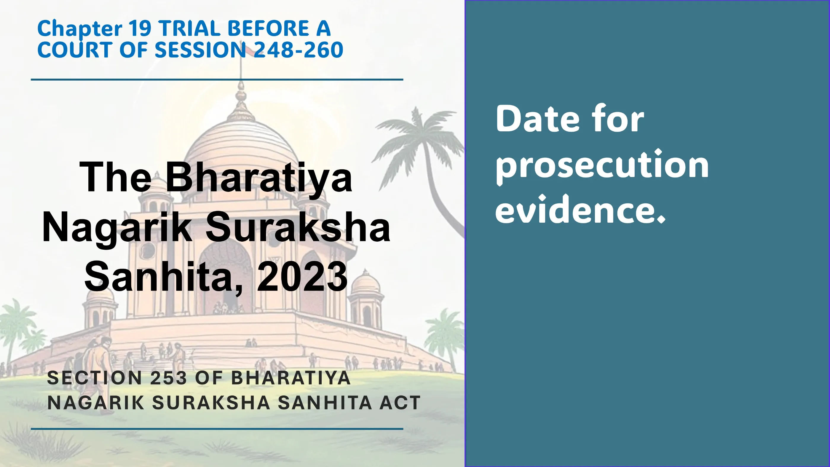 Section 253 of Bharatiya Nagarik Suraksha Sanhita Act