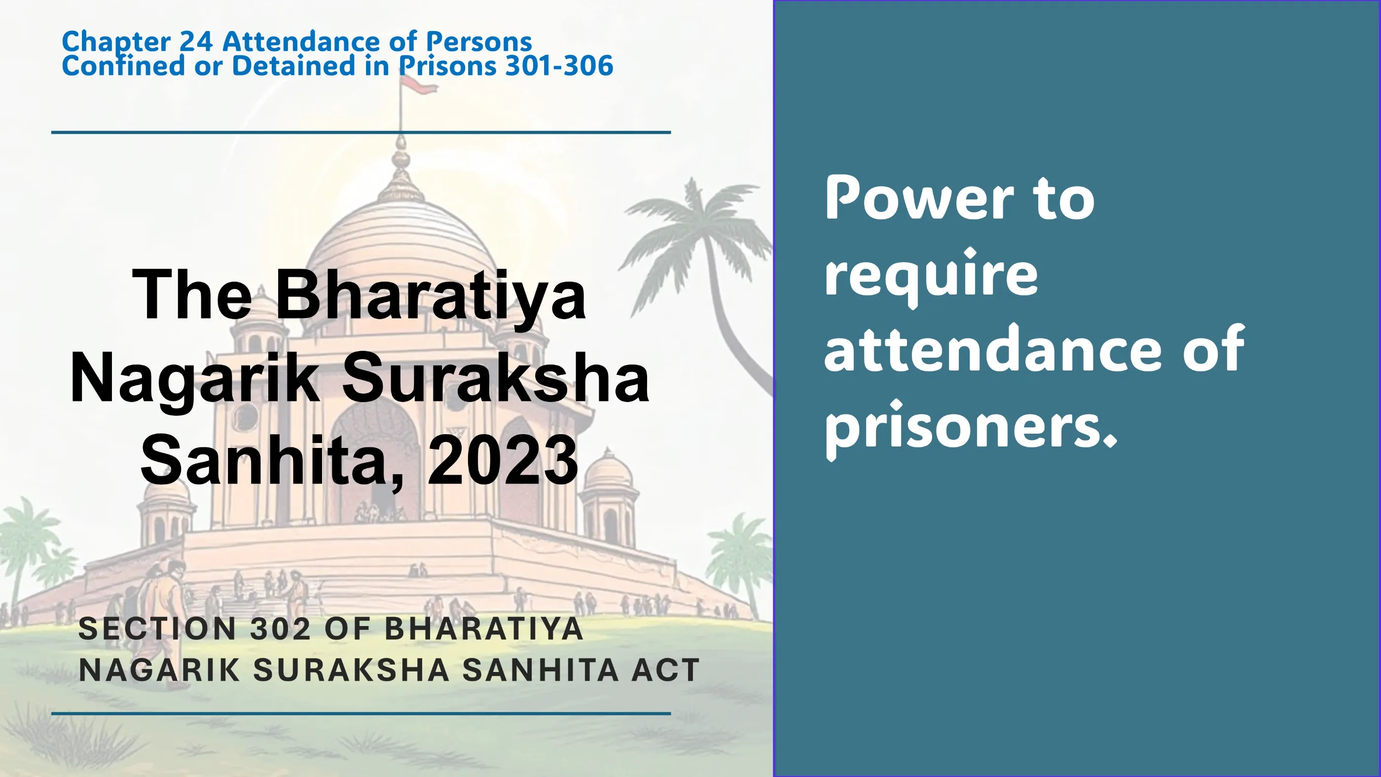 Section 302 of Bharatiya Nagarik Suraksha Sanhita Act