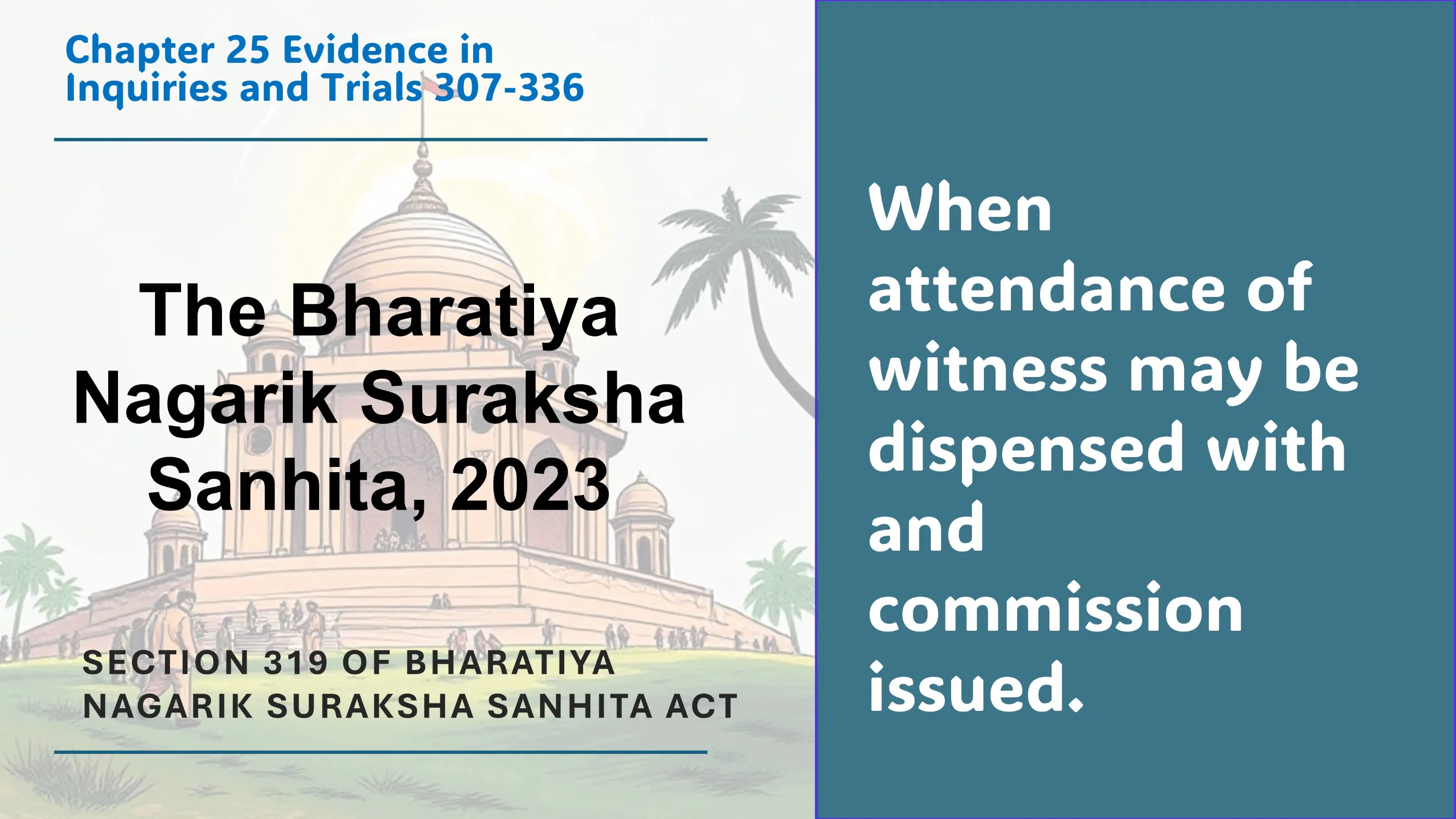 Section 319 of Bharatiya Nagarik Suraksha Sanhita Act