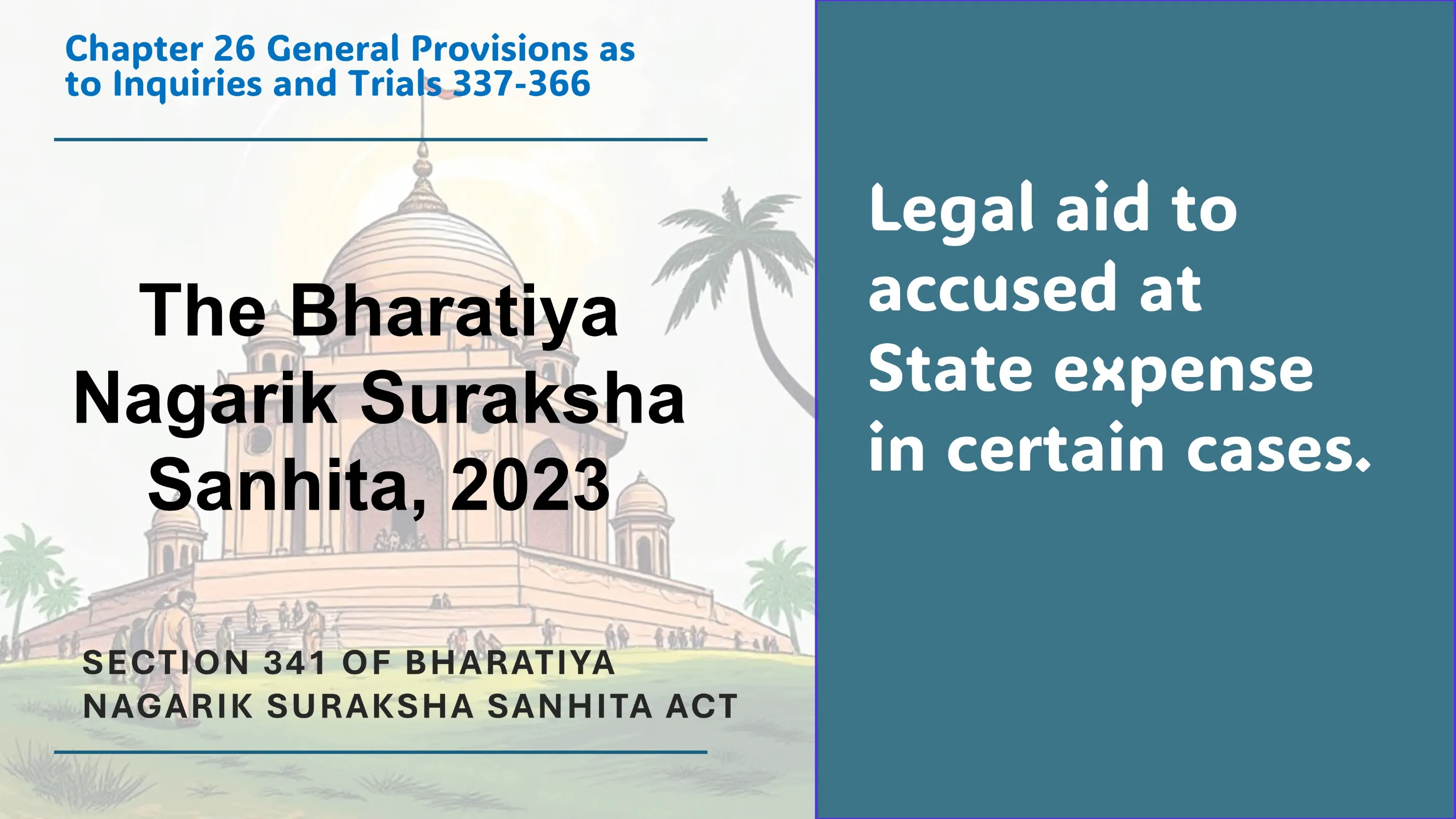 Section 341 of Bharatiya Nagarik Suraksha Sanhita Act