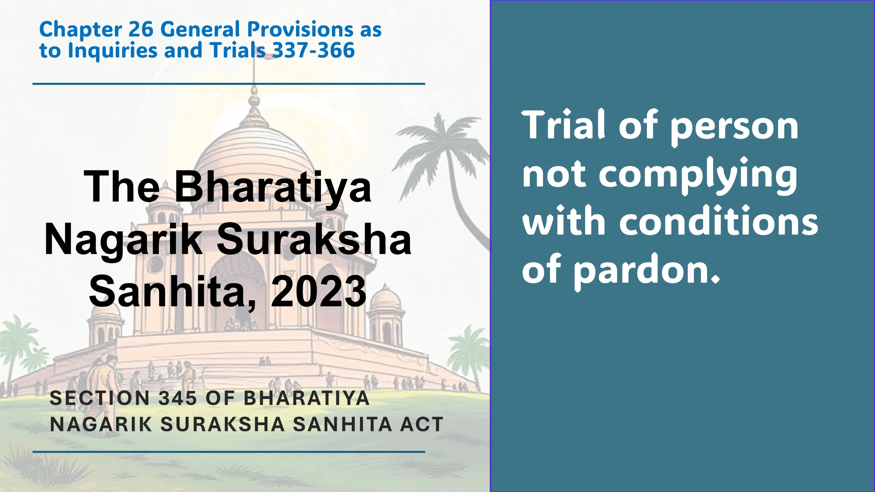 Section 345 of Bharatiya Nagarik Suraksha Sanhita Act