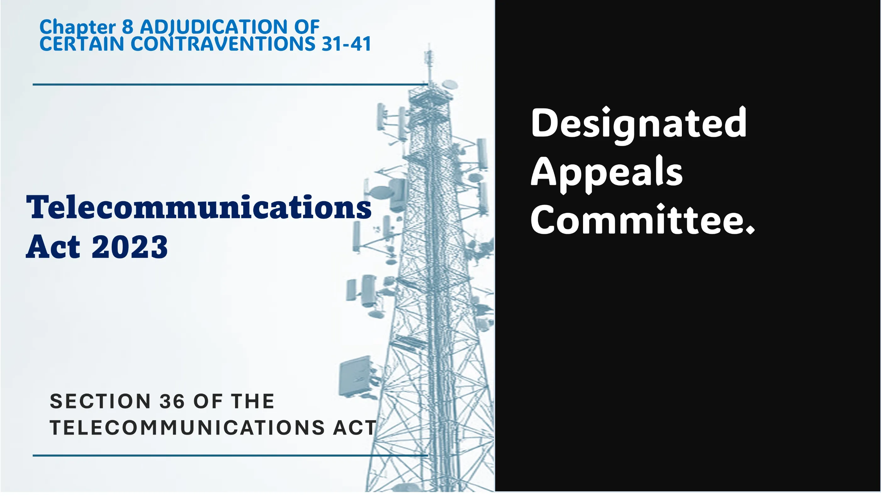Section 36 of The Telecommunications Act