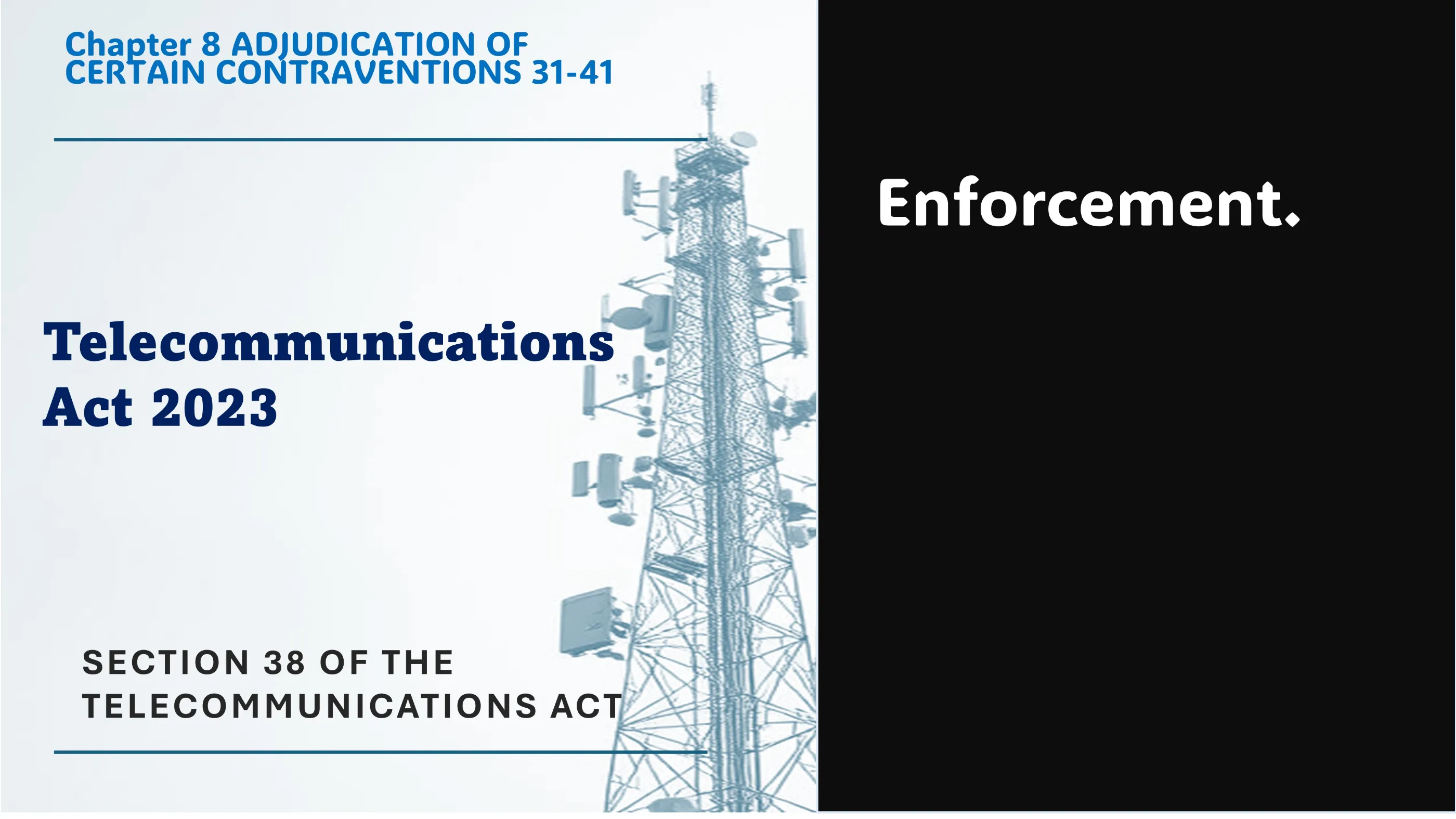 Section 38 of The Telecommunications Act