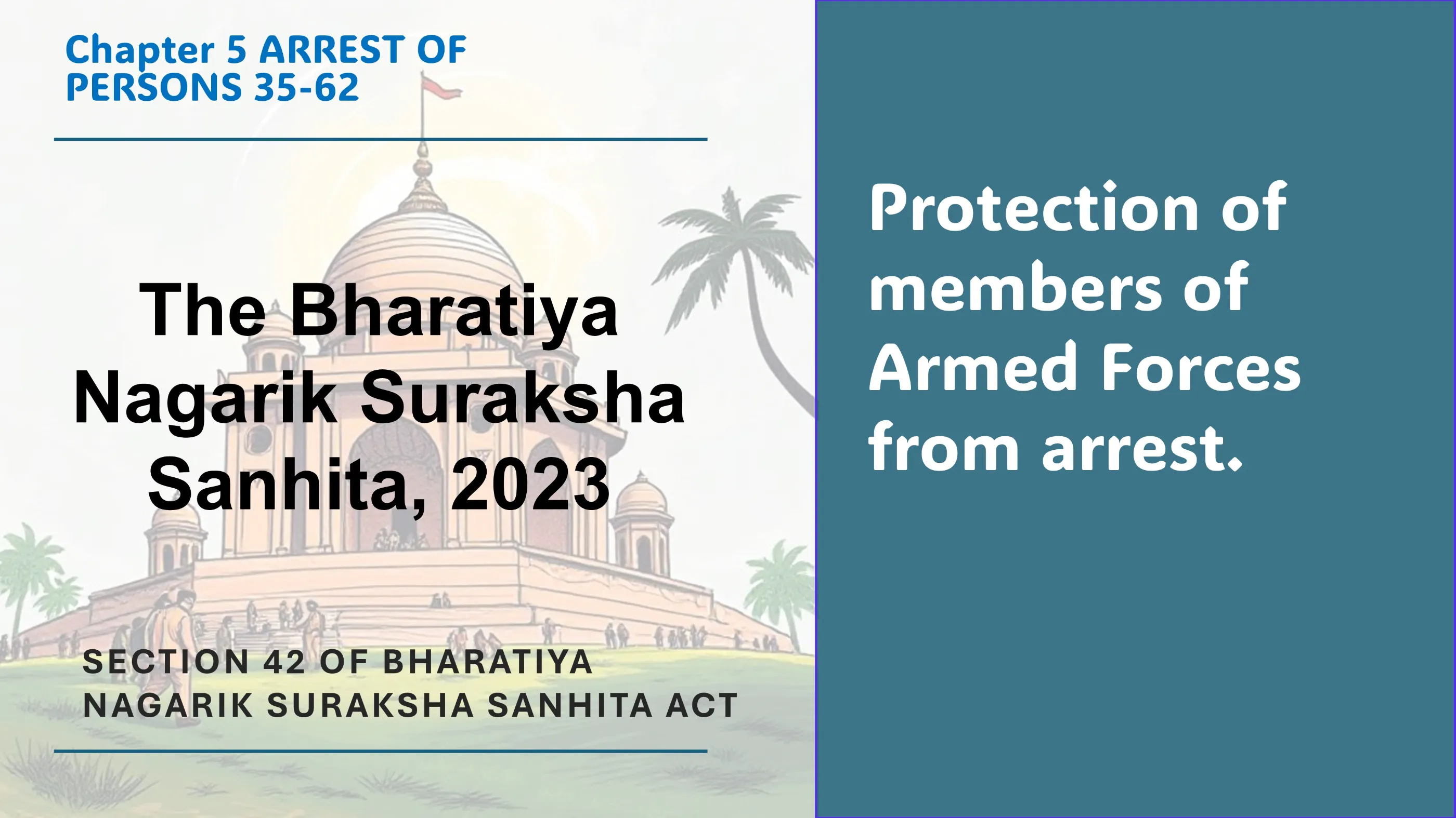 Section 42 of Bharatiya Nagarik Suraksha Sanhita Act