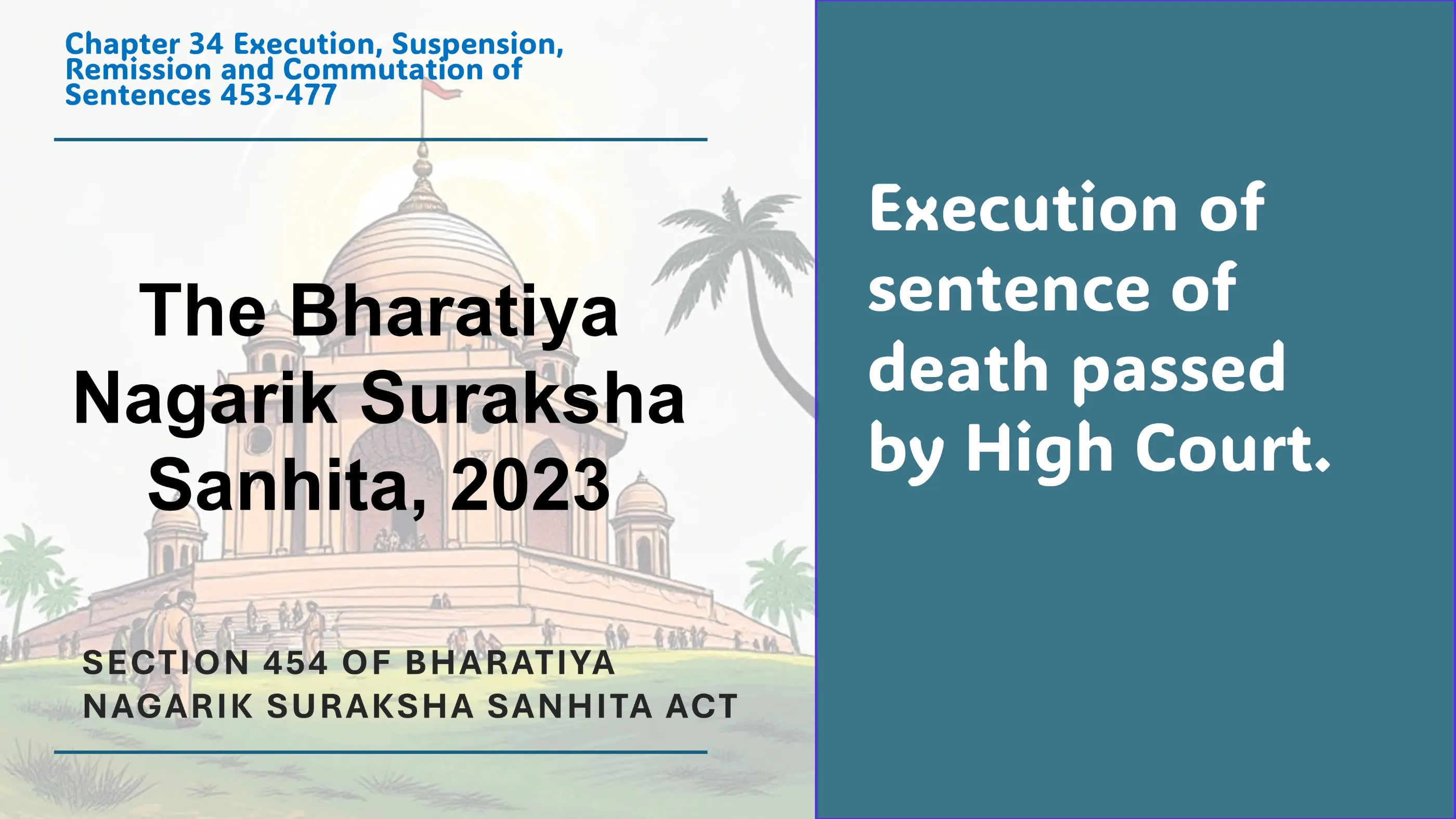 Section 454 of Bharatiya Nagarik Suraksha Sanhita Act