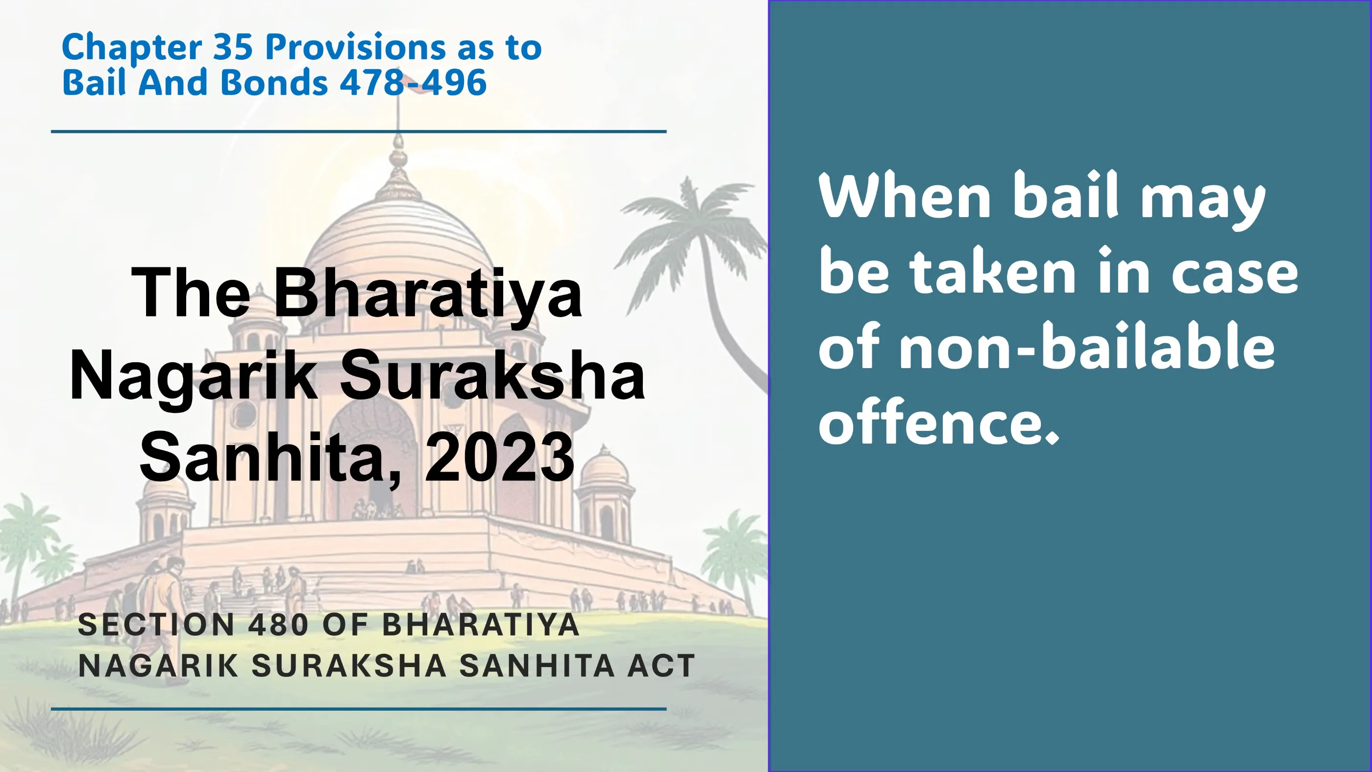 Section 480 of Bharatiya Nagarik Suraksha Sanhita Act
