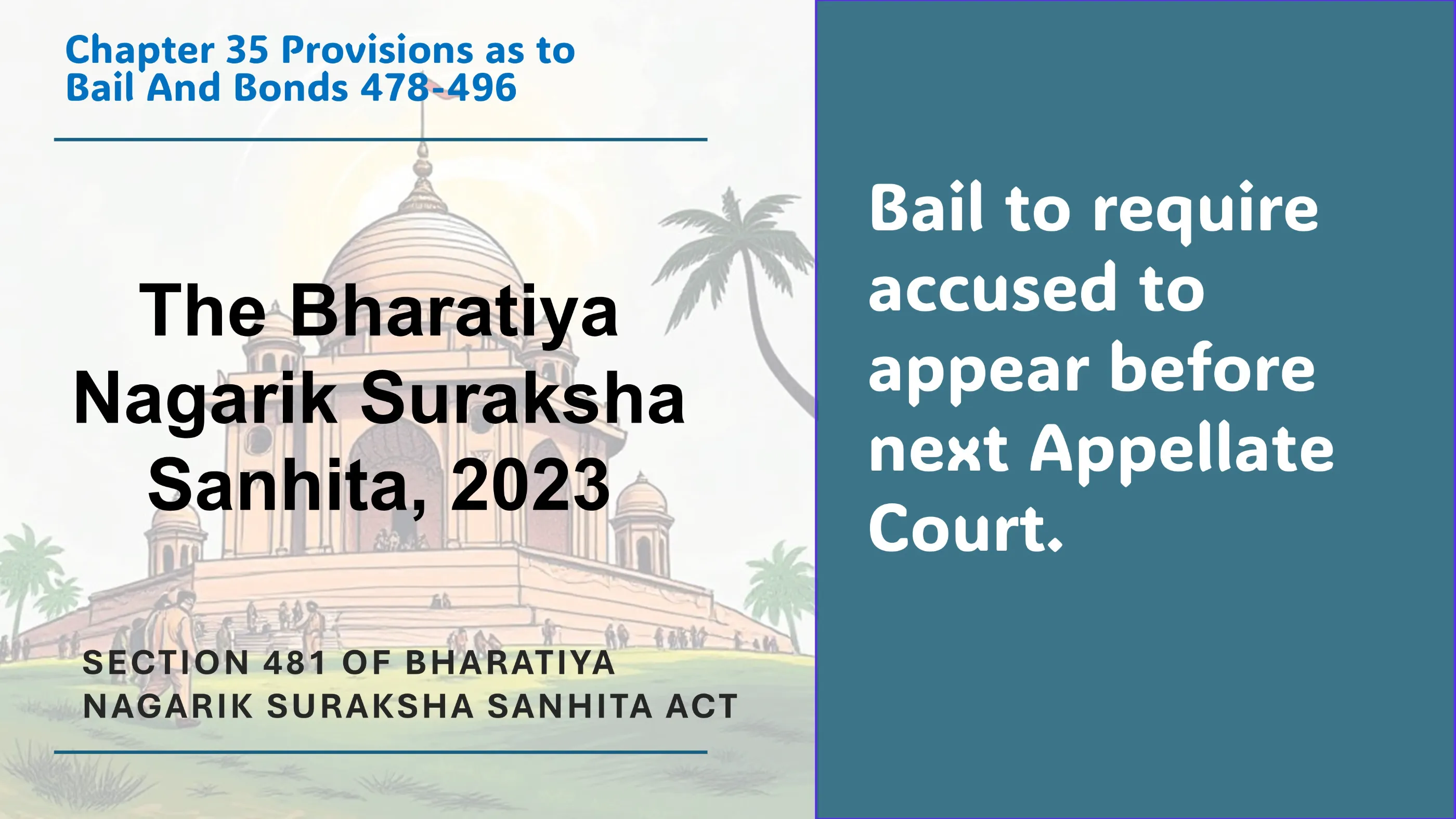 Section 481 of Bharatiya Nagarik Suraksha Sanhita Act