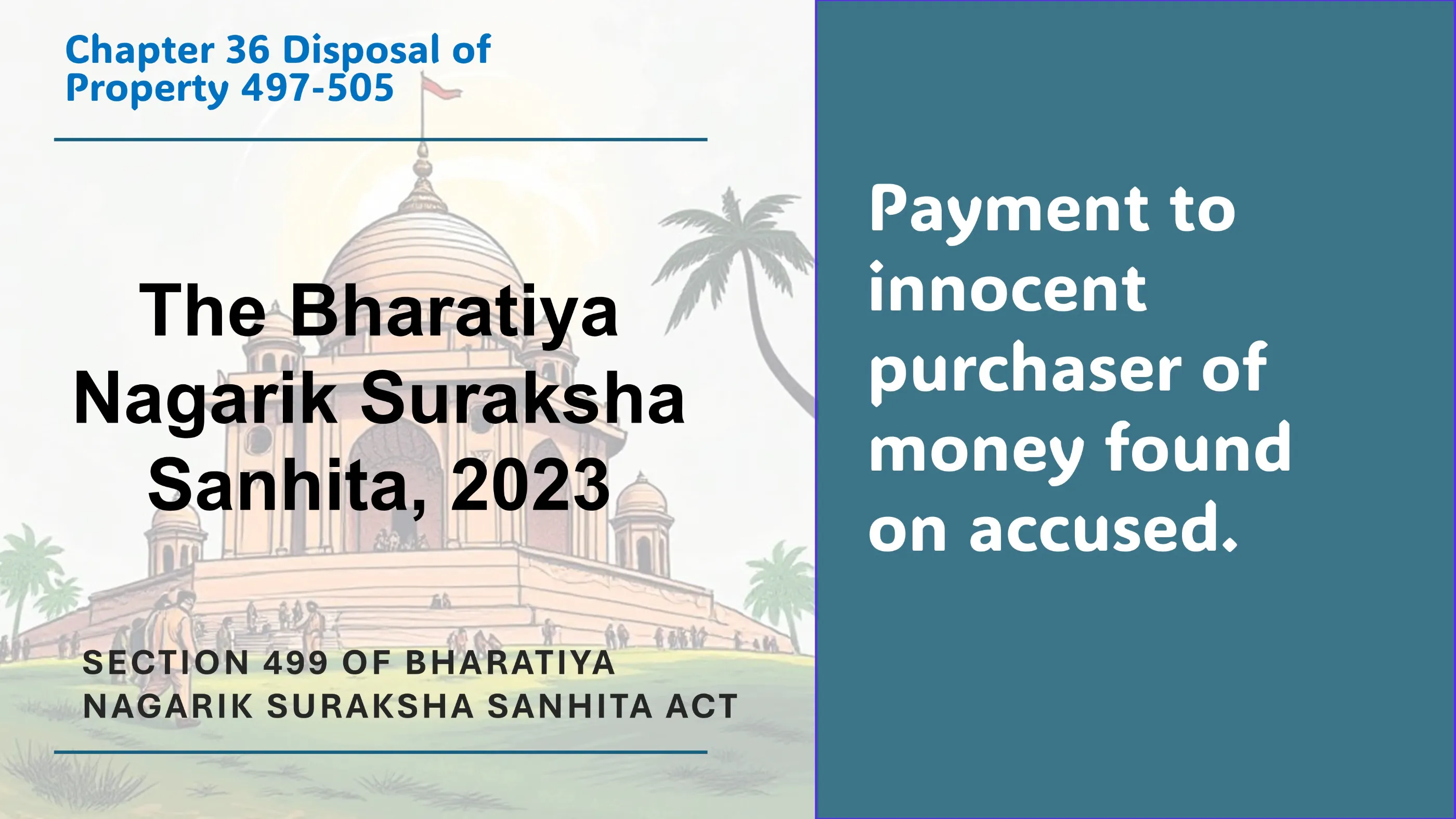 Section 499 of Bharatiya Nagarik Suraksha Sanhita Act