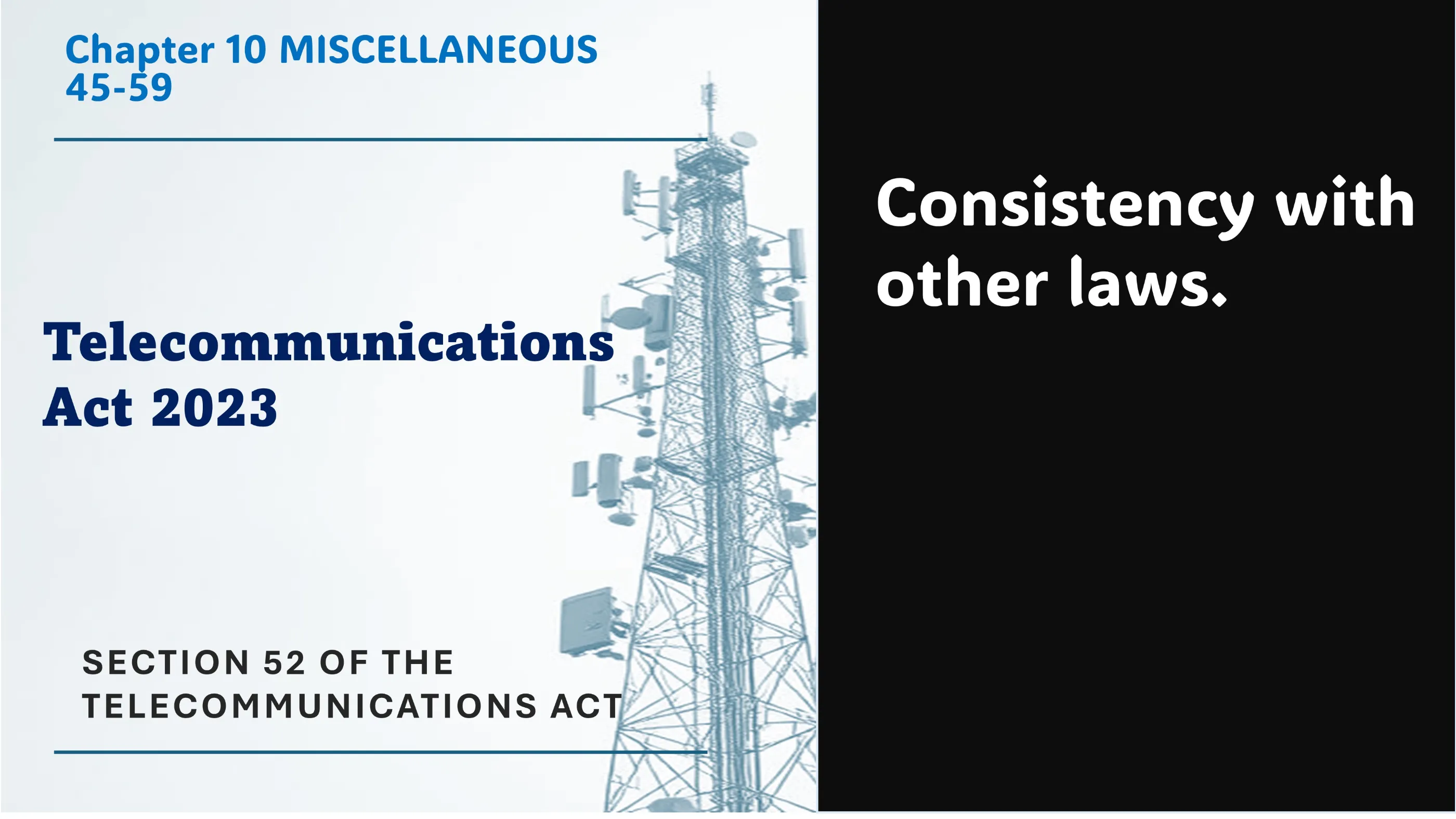 Section 52 of The Telecommunications Act