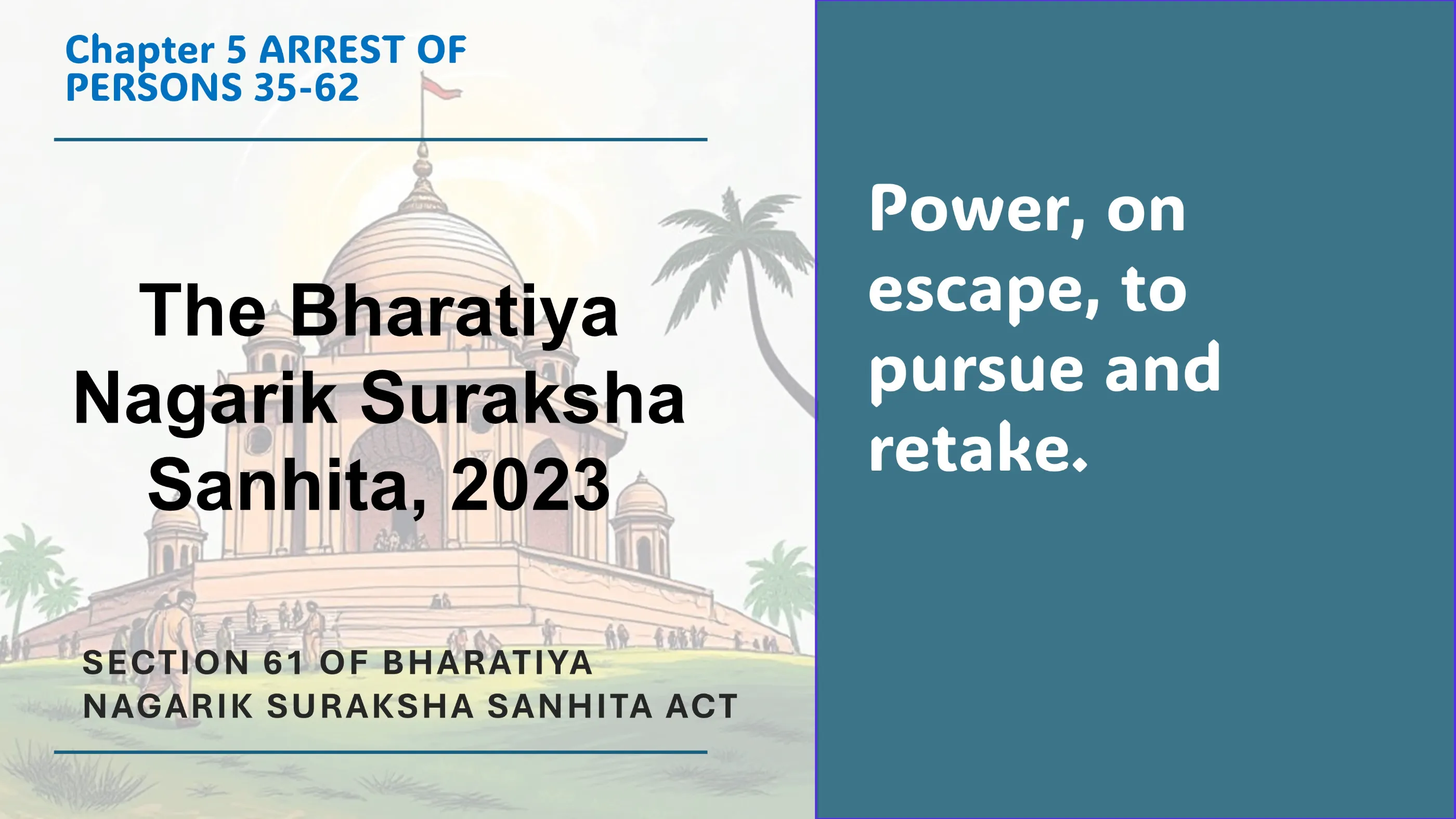 Section 61 of Bharatiya Nagarik Suraksha Sanhita Act