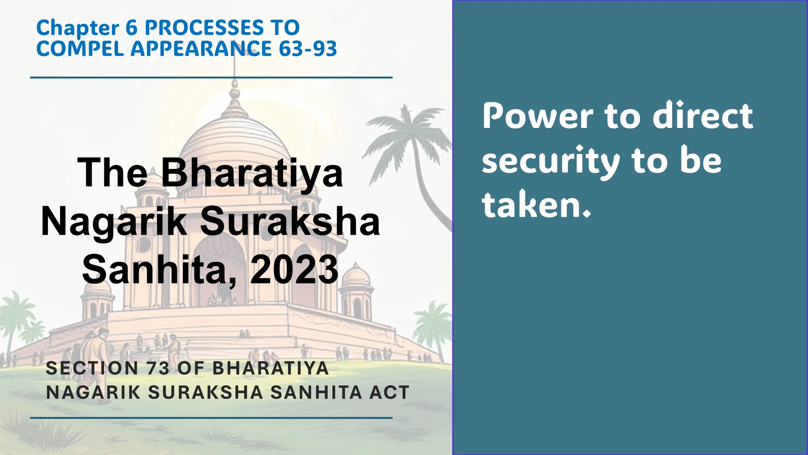 Section 73 of Bharatiya Nagarik Suraksha Sanhita Act