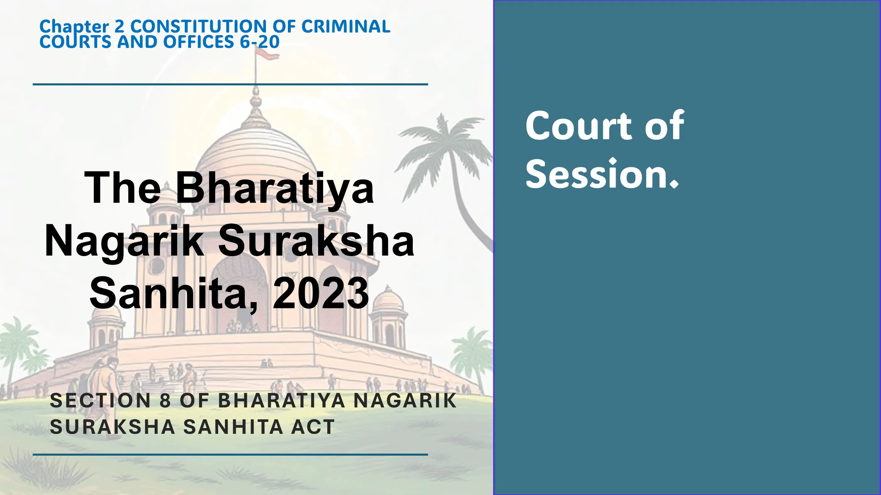 Section 8 of Bharatiya Nagarik Suraksha Sanhita Act