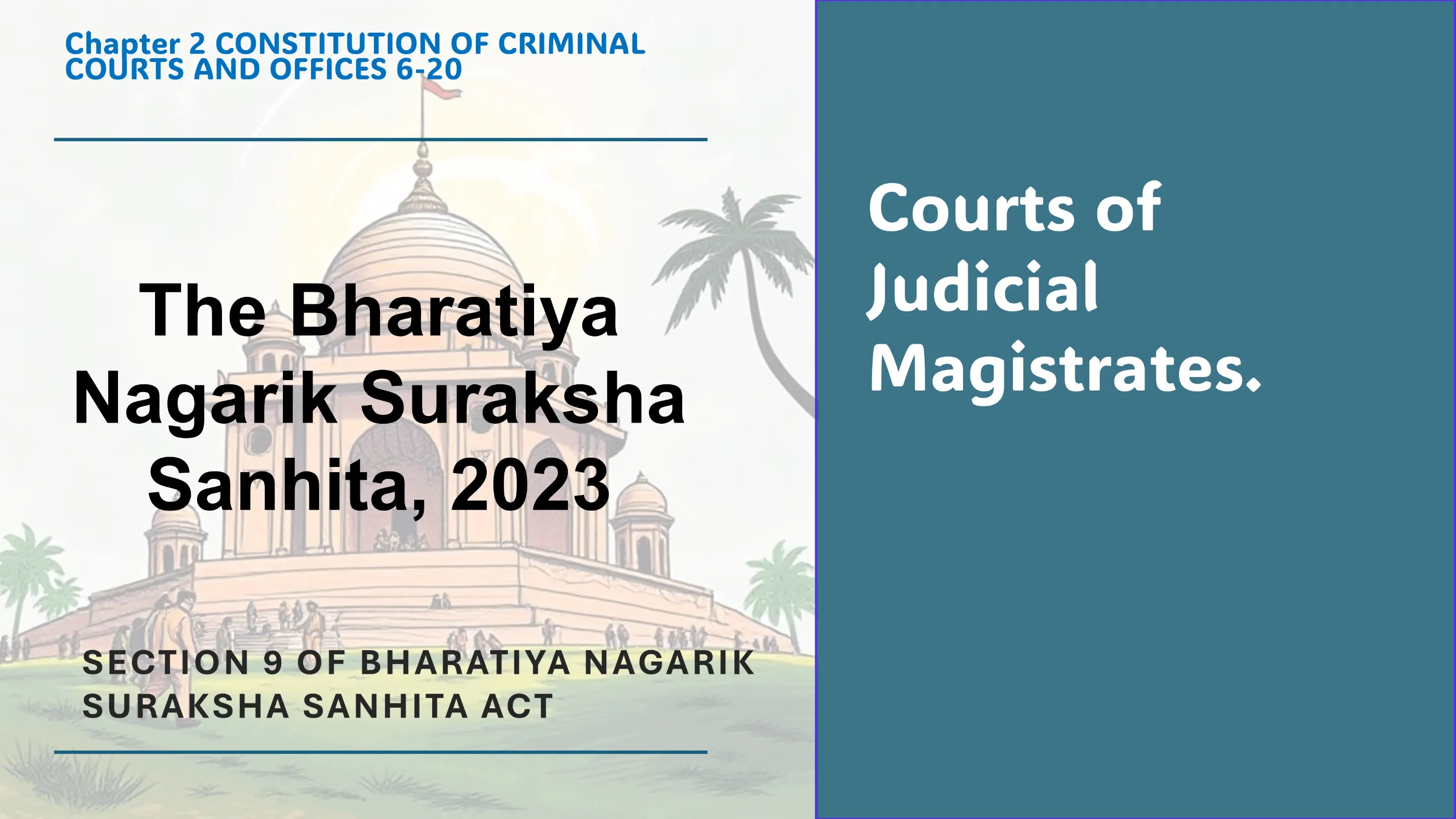 Section 9 of Bharatiya Nagarik Suraksha Sanhita Act